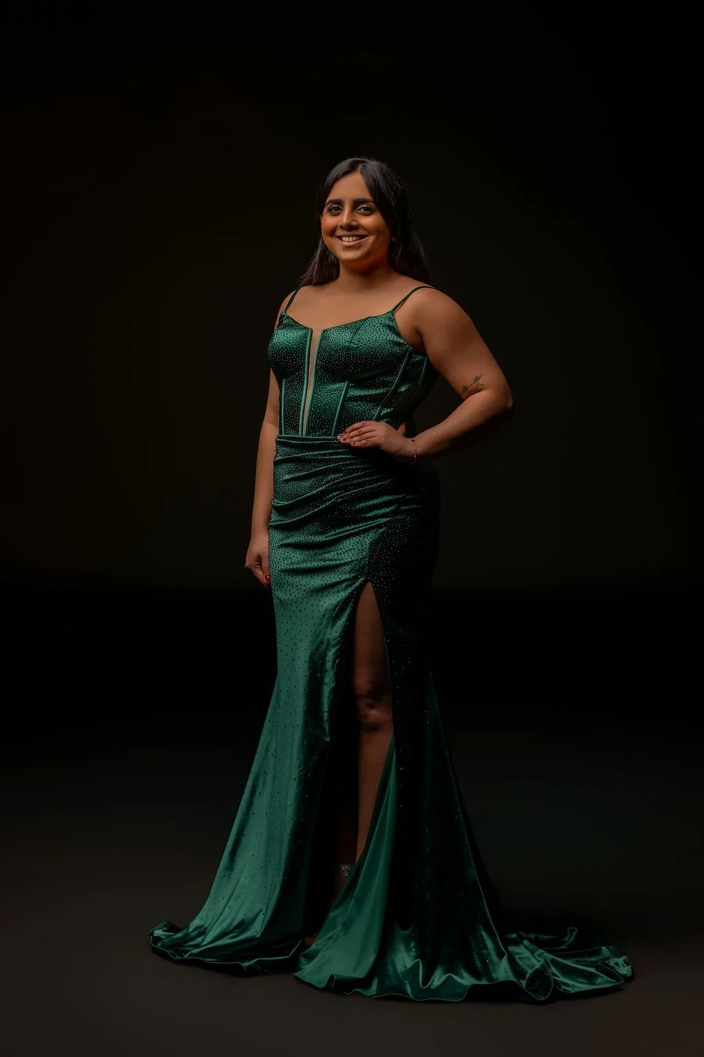 Jovani Size 10 42639A emerald