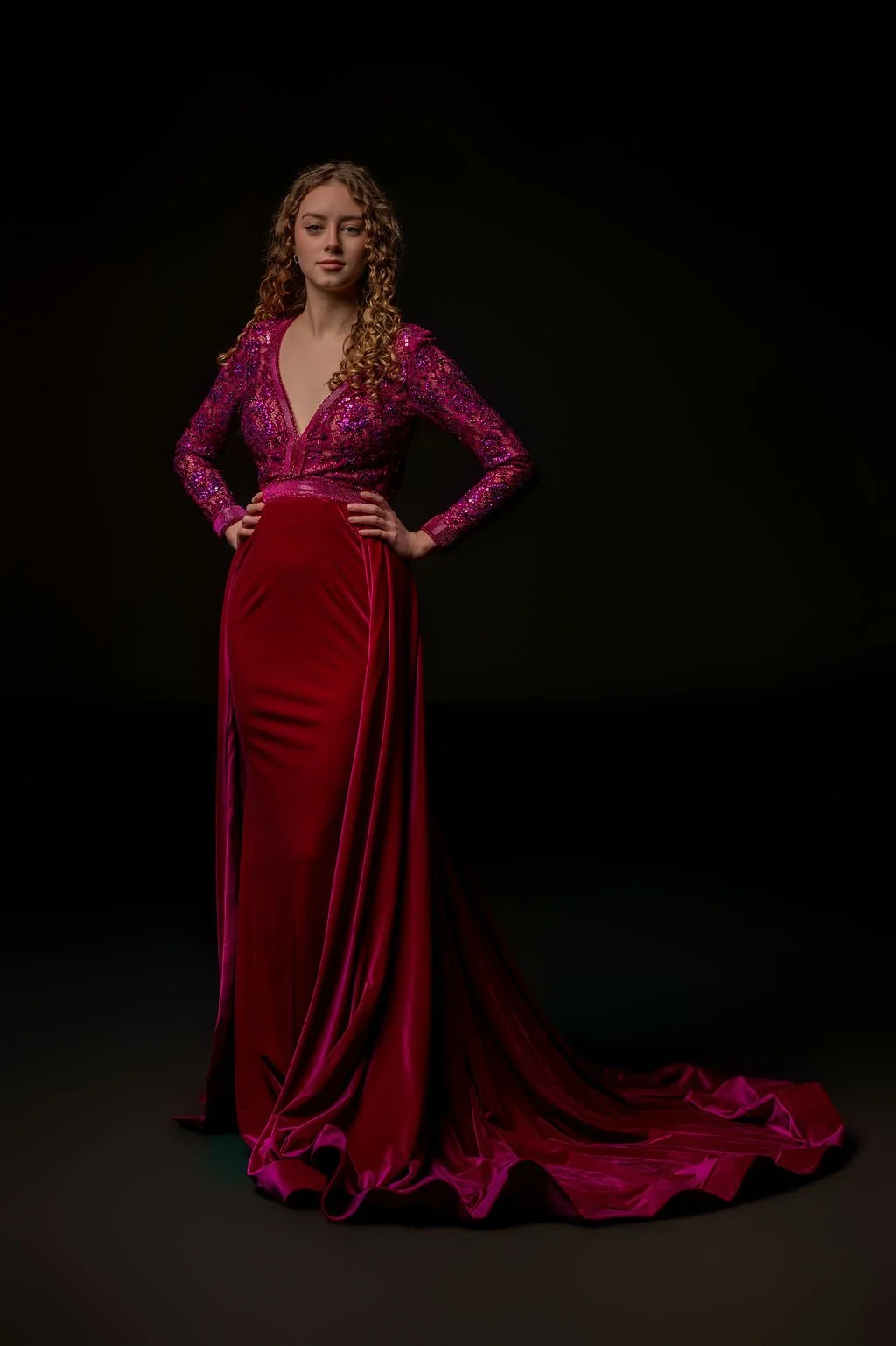 Johnathon Kayne 8013 Magenta size 2