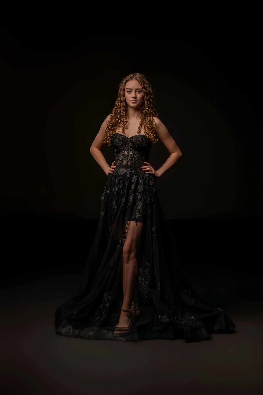 Jovani Size 2 02845A black