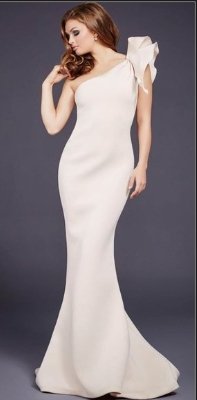 Jovani size 4 32602A white