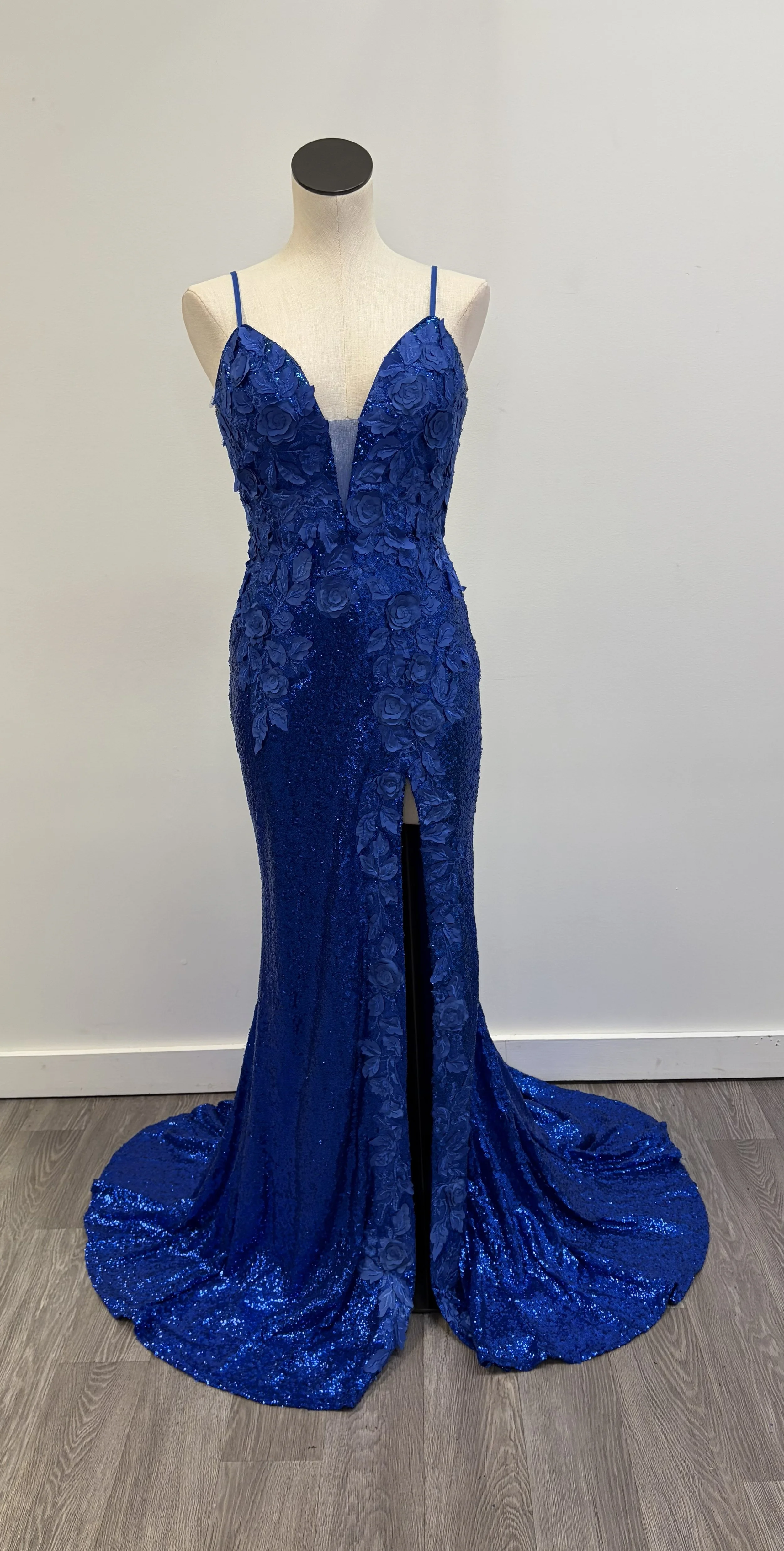 Jovani Size 6 1012A Royal