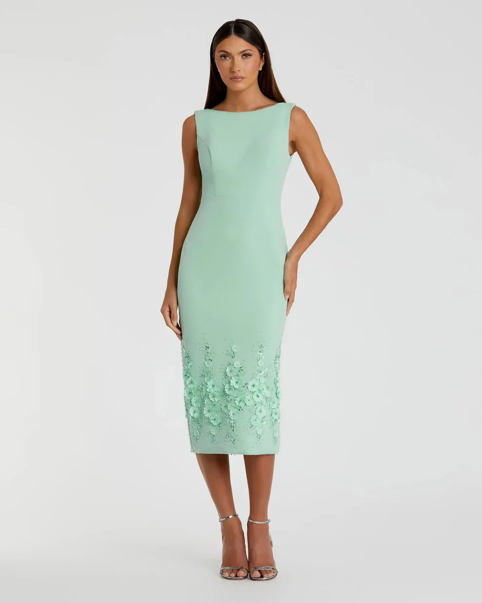 Mac Duggal 11853 sage 14