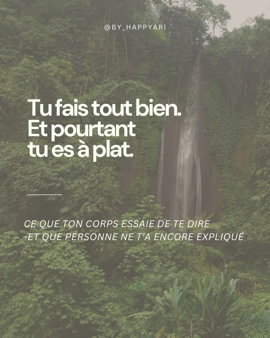 Tu fais plus que tout le monde autour de toi, et pourtant c&rsquo;est quand m&ecirc;me toi qui es &agrave; plat 🥱

Ce carousel et ce compte sont pour toi si tu t&rsquo;es d&eacute;j&agrave; dit &laquo;&nbsp;je fais tout ce qu&rsquo;il faut mais &cce