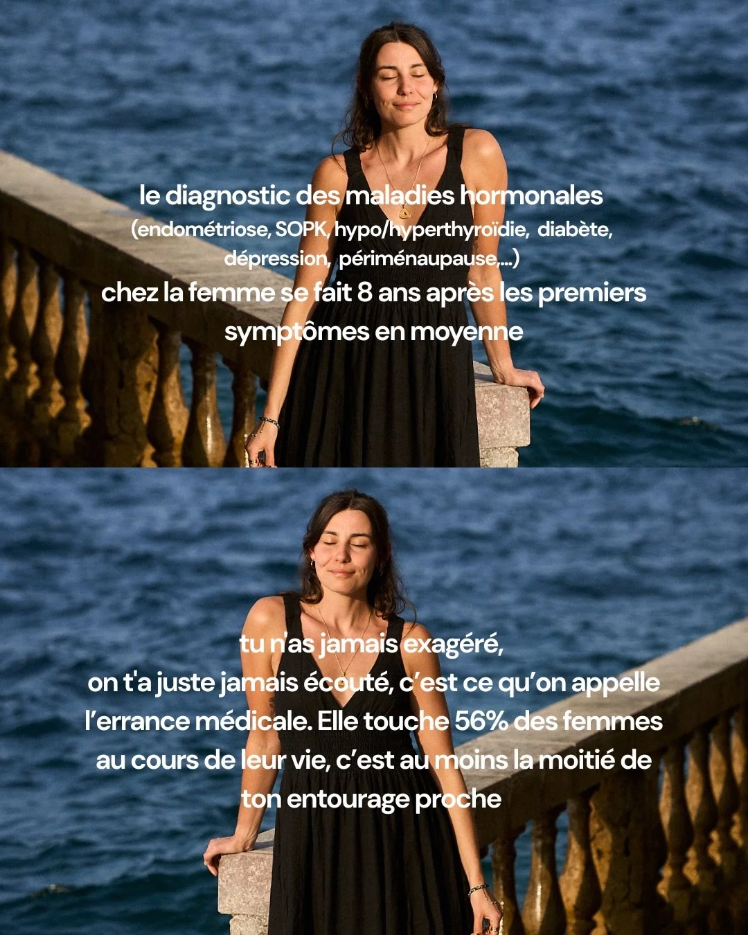 &Agrave; nous les femmes, les grandes oubli&eacute;es du syst&egrave;me m&eacute;dical.  Pourtant nous repr&eacute;sentons 50% de la population et nous sommes celles qui donnons la vie &agrave; l&rsquo;autre moiti&eacute;.   &Agrave; nous les femmes,