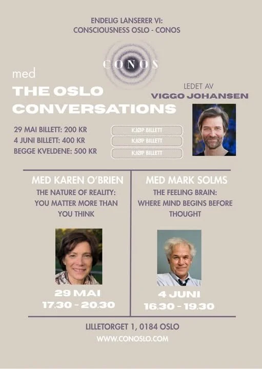 CONOS – Consciousness Oslo – inviterer til to kvelder viet til bevissthet, virkelighet og mening