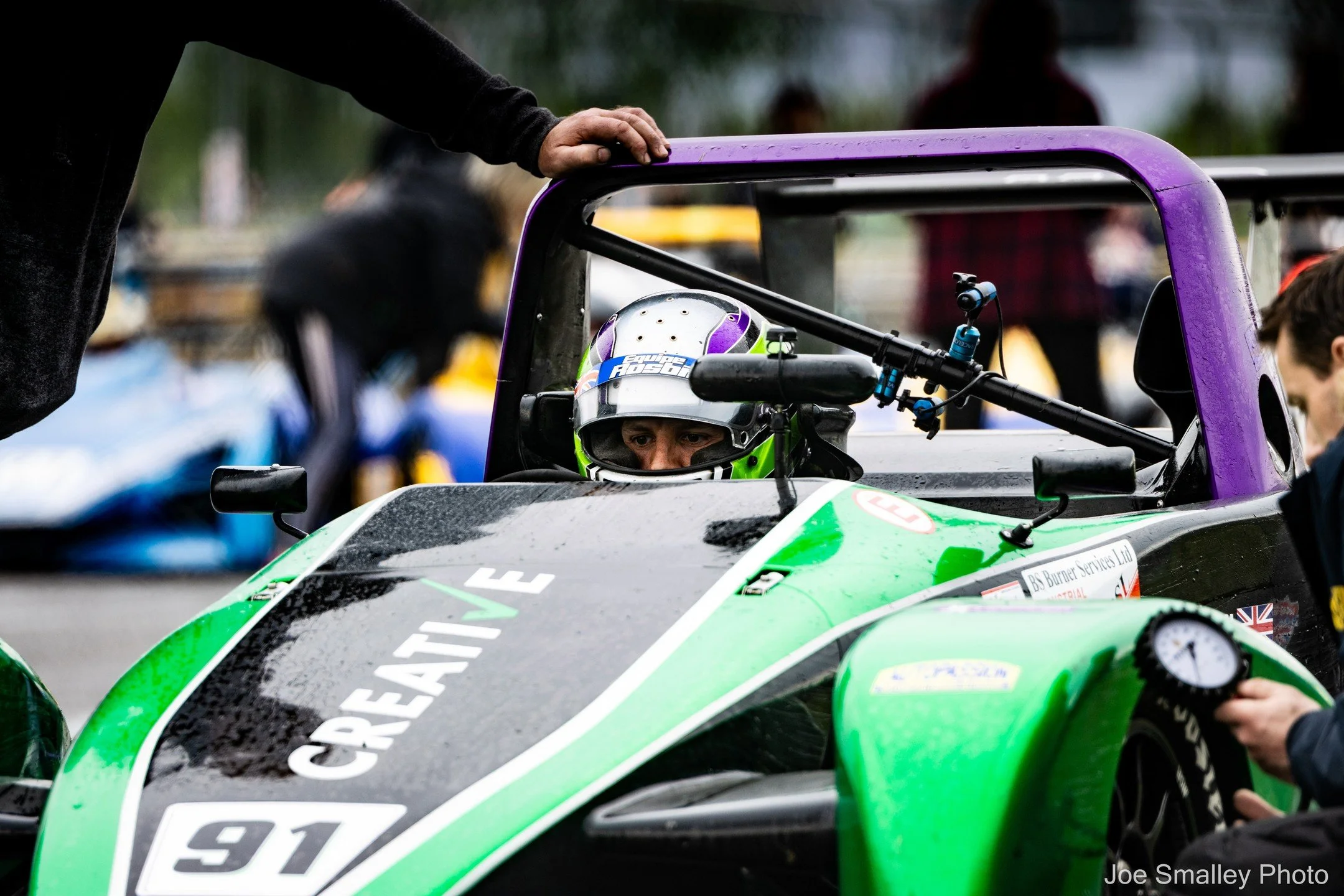 It was an action packed day at @castlecombecircuituk 

From dry conditions to pretty heavy rain.

This made the @srcc_sports2000 very eventful as the teams had to change tyres while in the assembly area!!

#srcc_sports2000 #racing #motorsport #motors