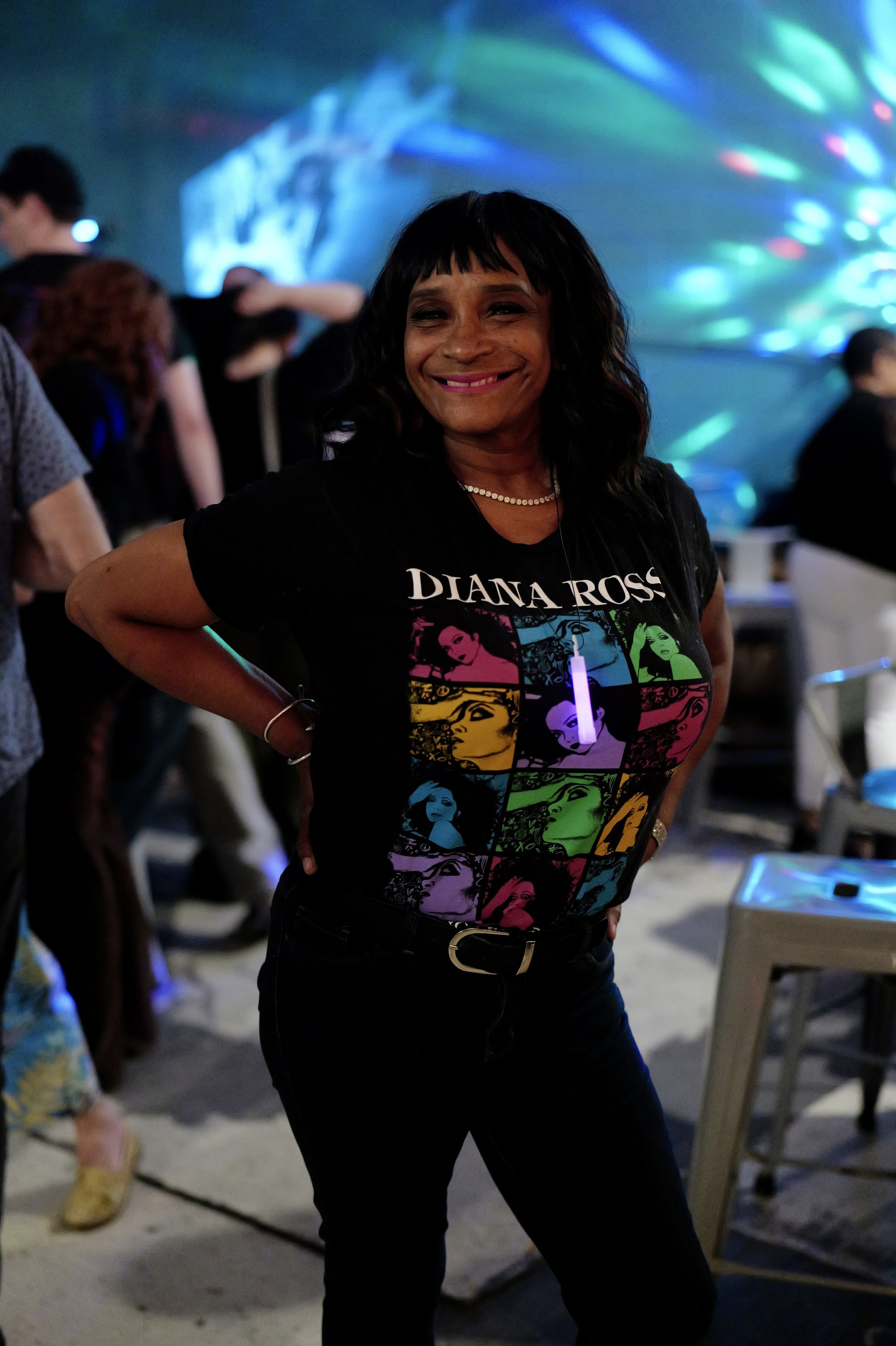 diana ross tshirt lady.JPG