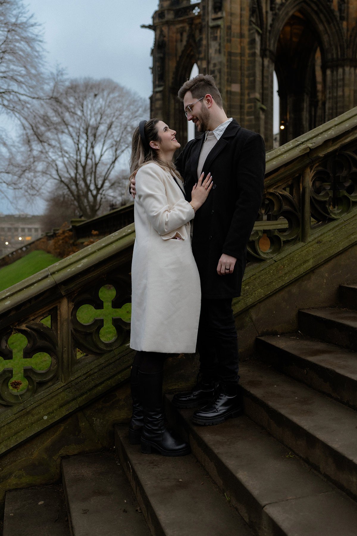 Timeless Fashion Cinematic Editorial Engagement Wedding Edinburgh-45.jpg