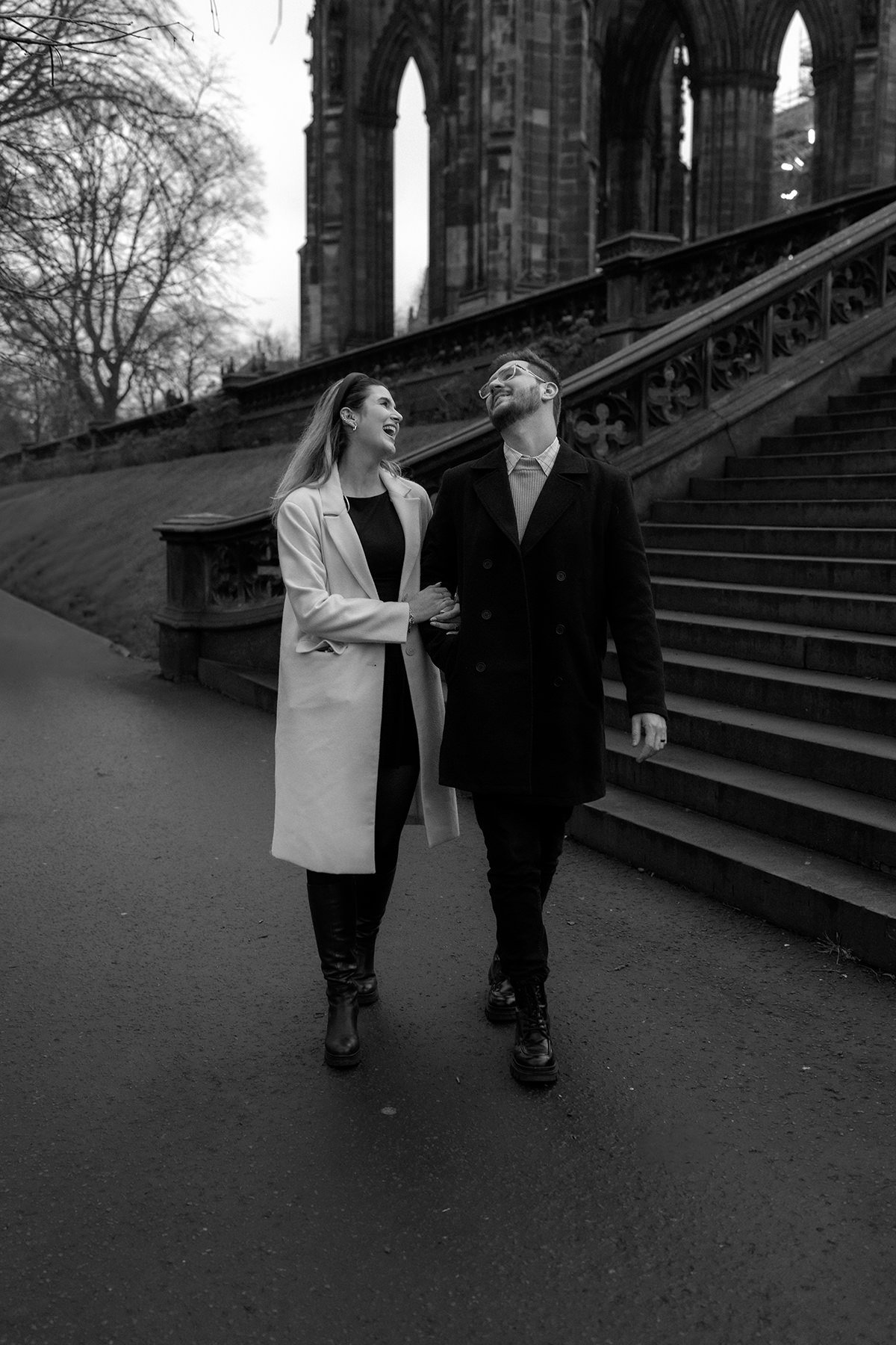 Timeless Fashion Cinematic Editorial Engagement Wedding Edinburgh-50.jpg