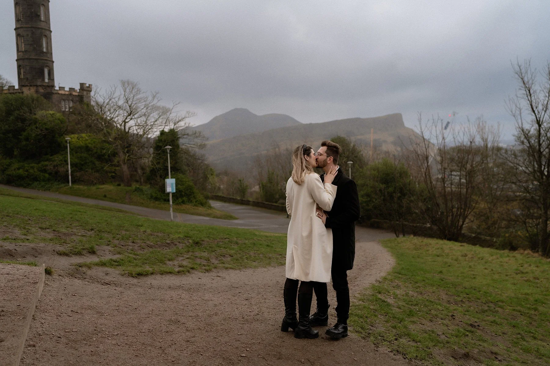 Timeless Fashion Cinematic Editorial Engagement Wedding Edinburgh-14.jpg