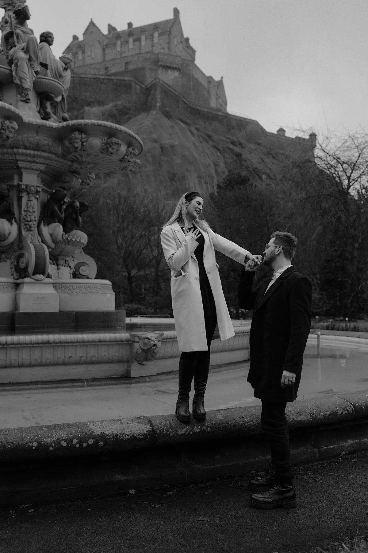 Timeless Fashion Cinematic Editorial Engagement Wedding Edinburgh-67.jpg