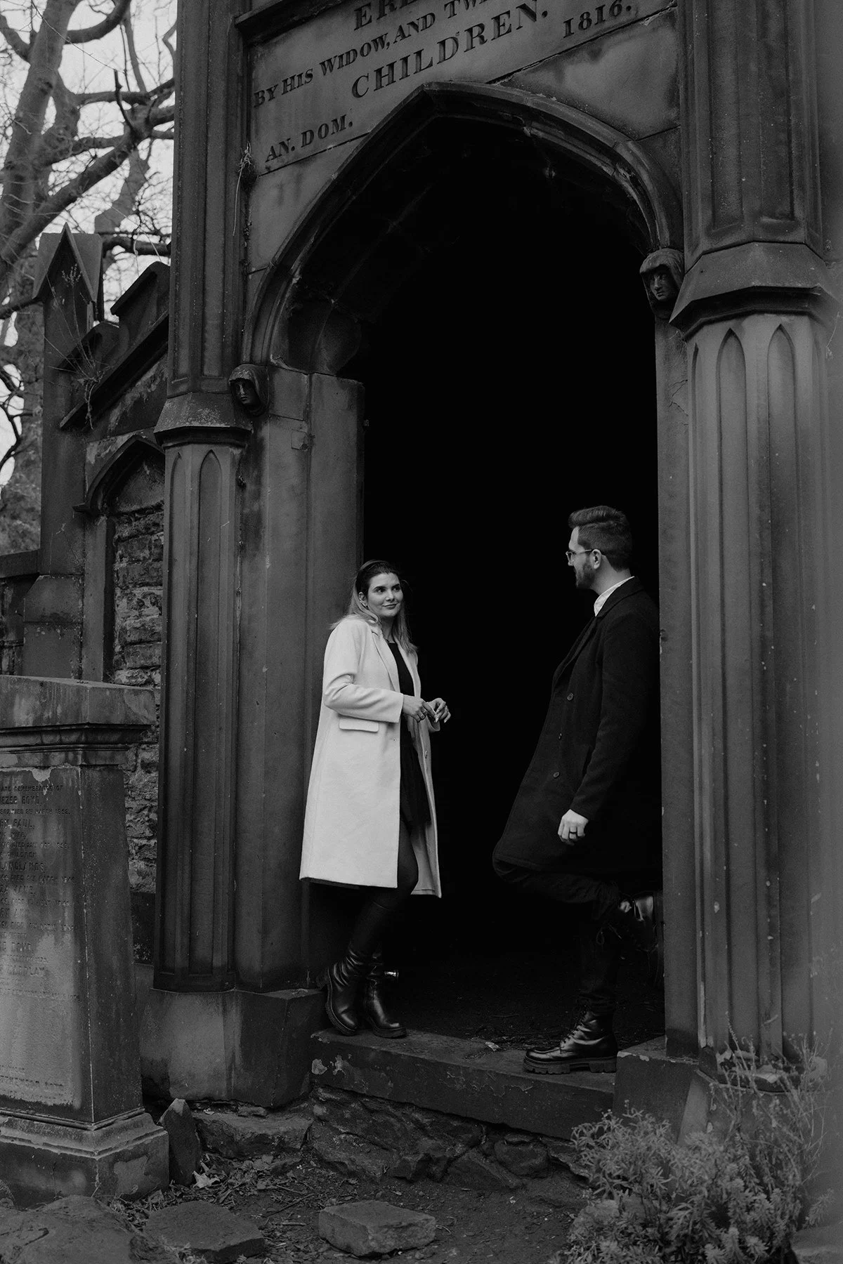 Timeless Fashion Cinematic Editorial Engagement Wedding Edinburgh-32.jpg