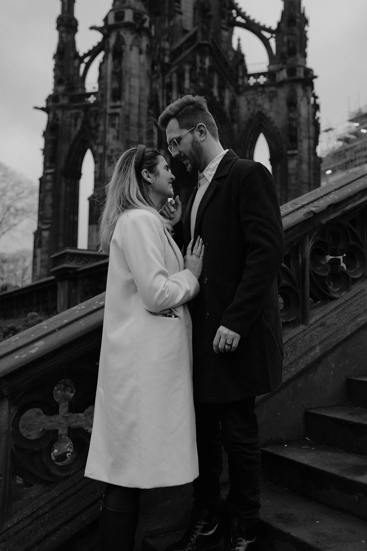 Timeless Fashion Cinematic Editorial Engagement Wedding Edinburgh-41.jpg