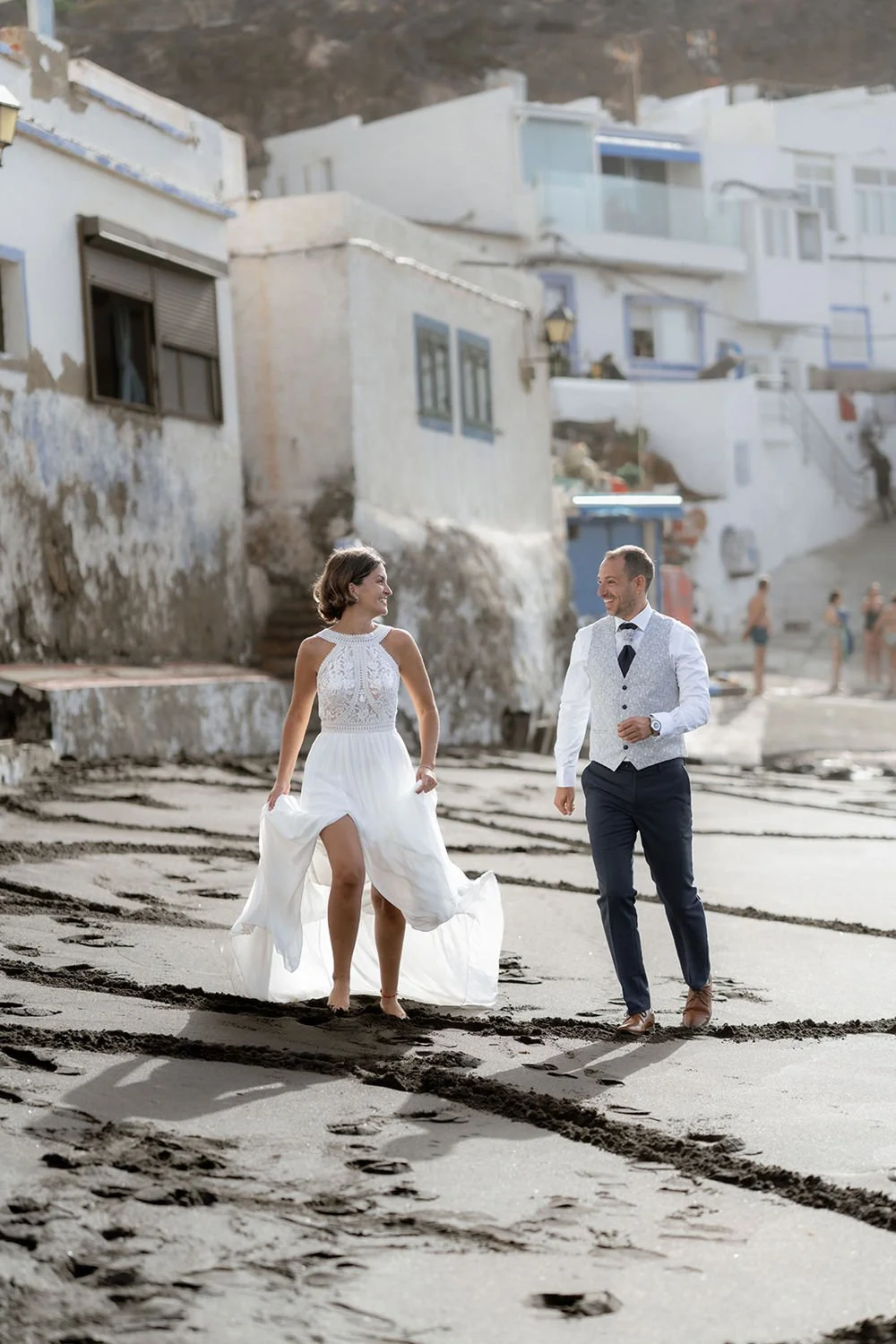 Timeless Editorial Destination Wedding Beach Tufia Gran Canaria Spain-74.jpg