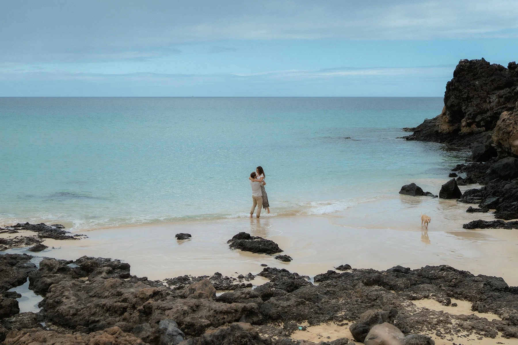 Timeless Fashion Engagement Fuerteventura Beach Ranch Mountains Volcanic Cinematic-2.jpg