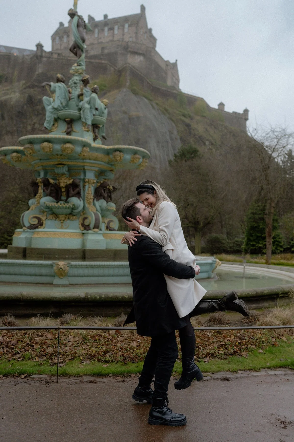 Timeless Fashion Cinematic Editorial Engagement Wedding Edinburgh-55.jpg