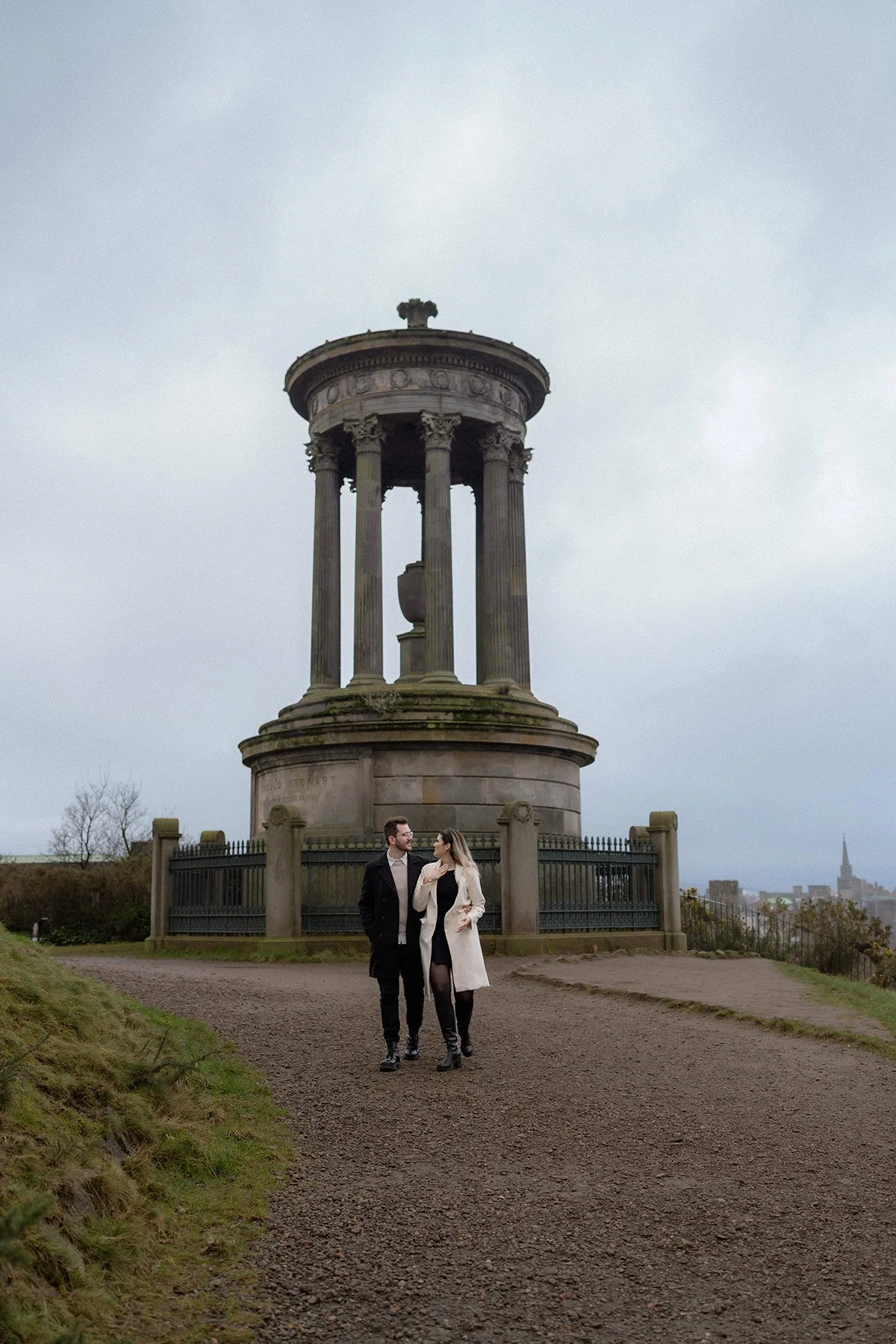 Timeless Fashion Cinematic Editorial Engagement Wedding Edinburgh-12.jpg