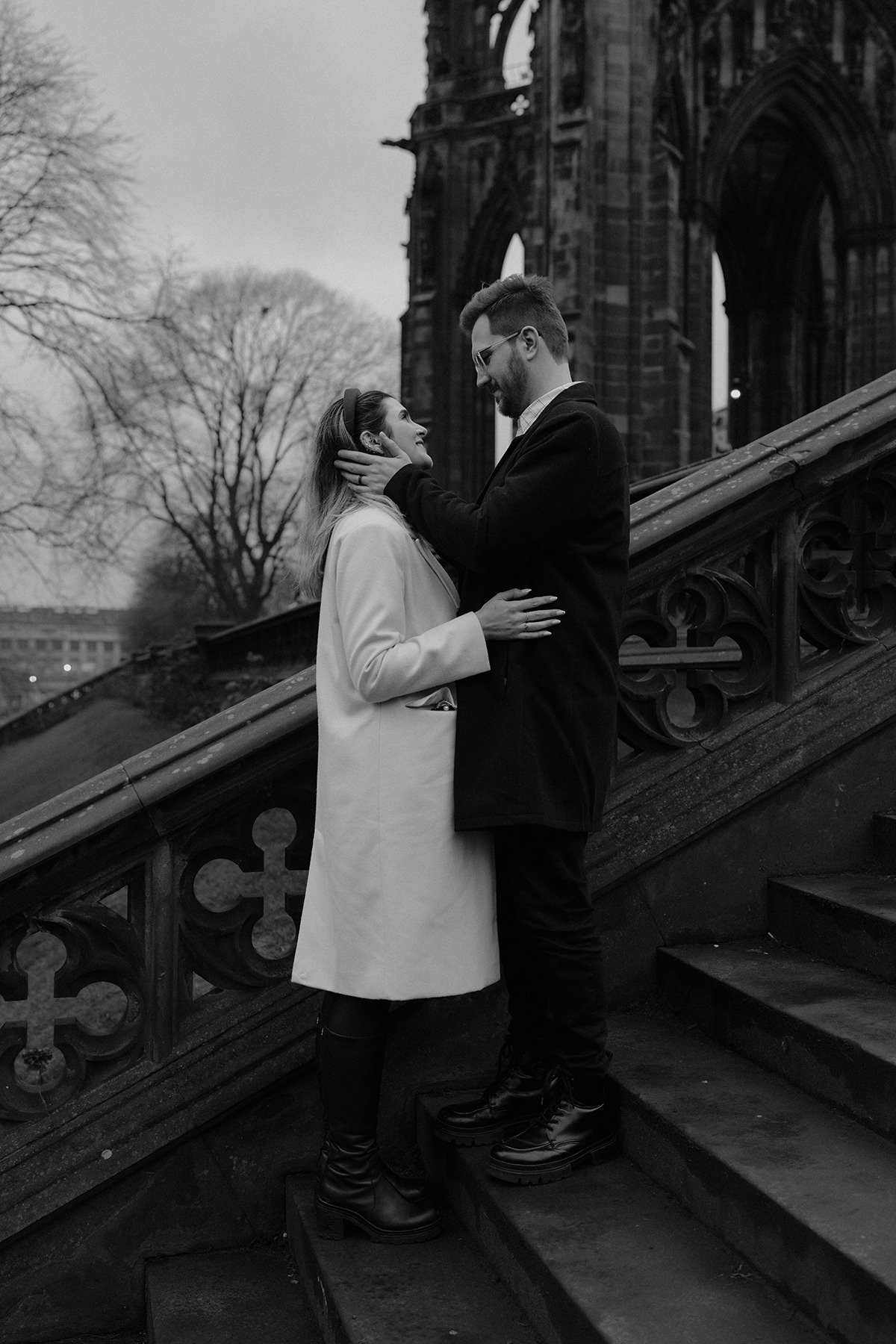 Timeless Fashion Cinematic Editorial Engagement Wedding Edinburgh-42.jpg