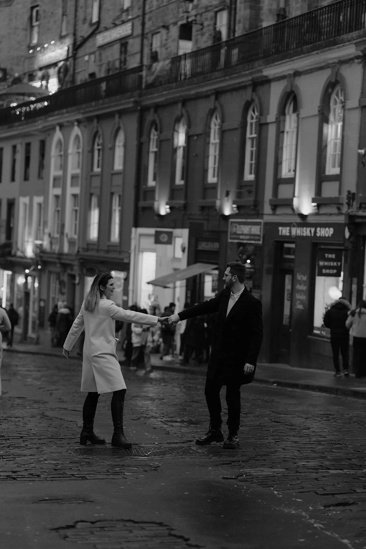 Timeless Fashion Cinematic Editorial Engagement Wedding Edinburgh-74.jpg