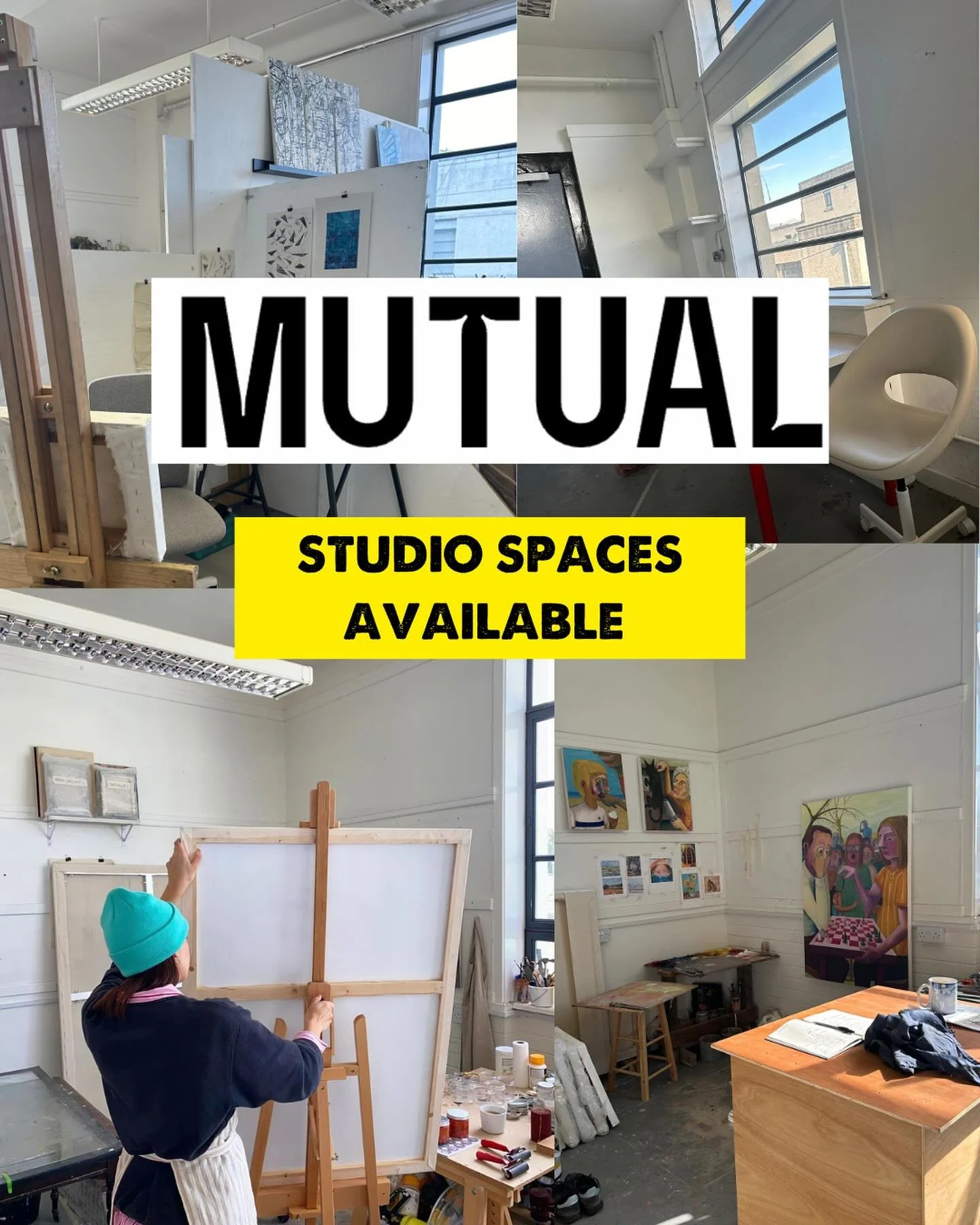 ‼️5 ART STUDIO SPACES NOW AVAILABLE ‼️
Application link in our bio - deadline 01.08.2024 

Majority of spaces are available from early August, and one space available at the start of September. Prices are advertised in the images - these prices inclu