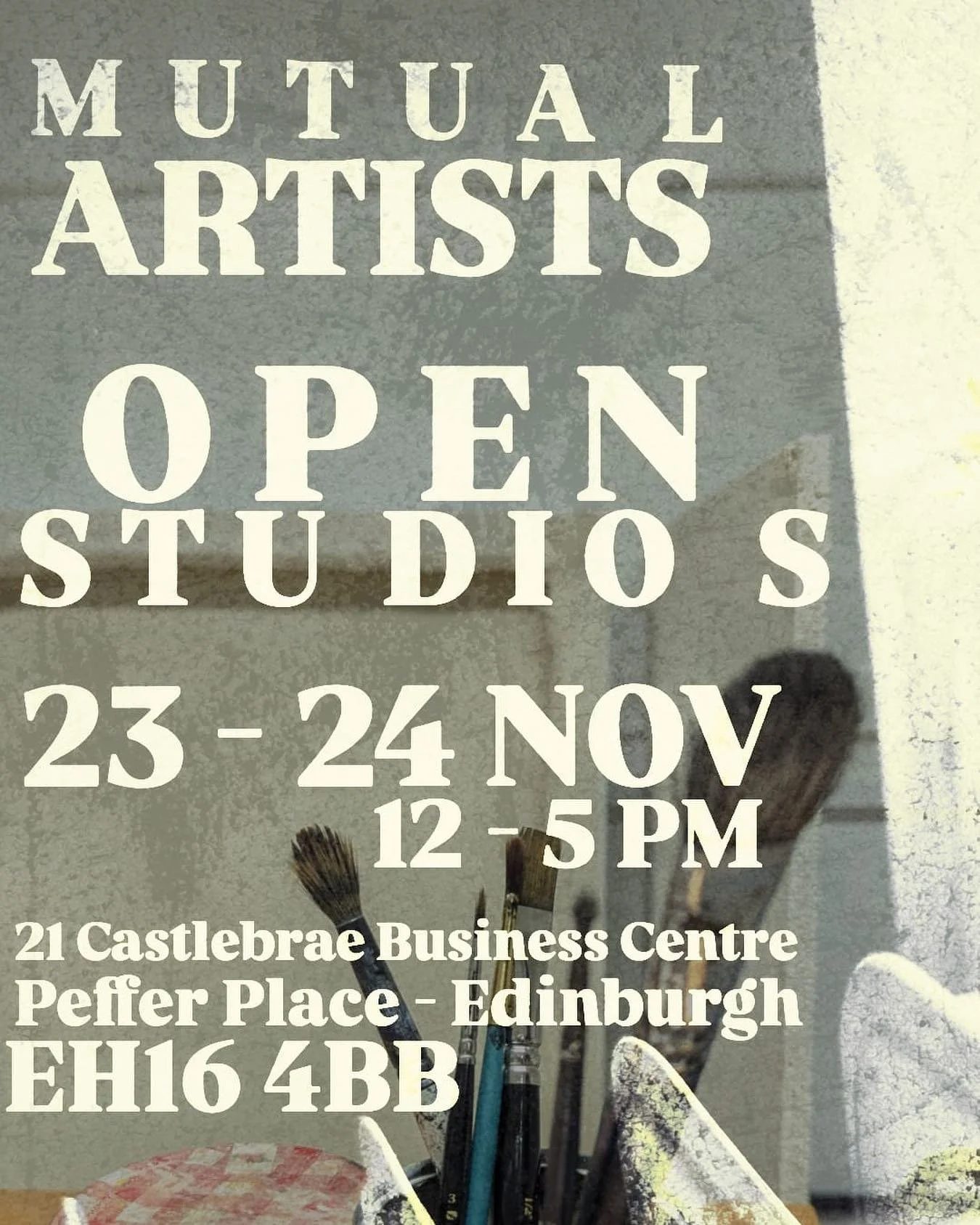 ⚡️OPEN STUDIOS ⚡️ Mutual is opening its doors once again to the public! Saturday 23rd - 24th November 2024. Come along between 12pm and 5pm to have a look at some art, maybe purchase a print or two and have a cuppa! There will be various artworks for