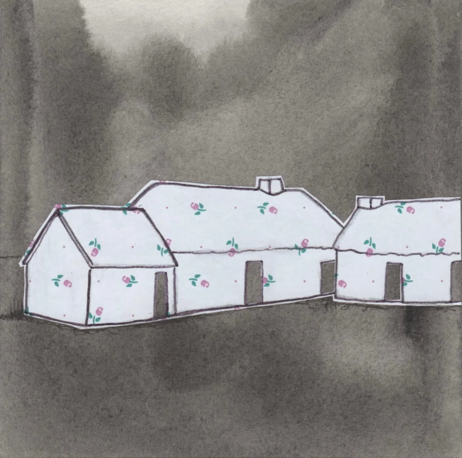 Shelf Paper and Ink  -  5x5 inches  -  2021