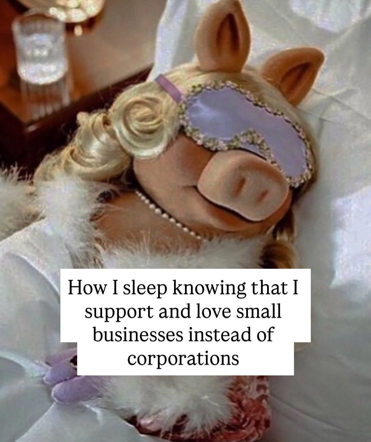 It's always Miss Piggy Vibes in this corner of the internet ❤️