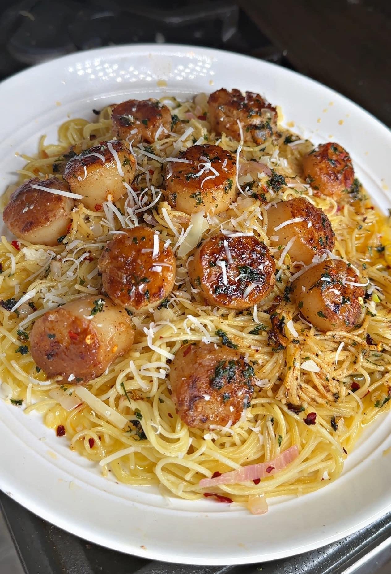 Scallop Scampi
