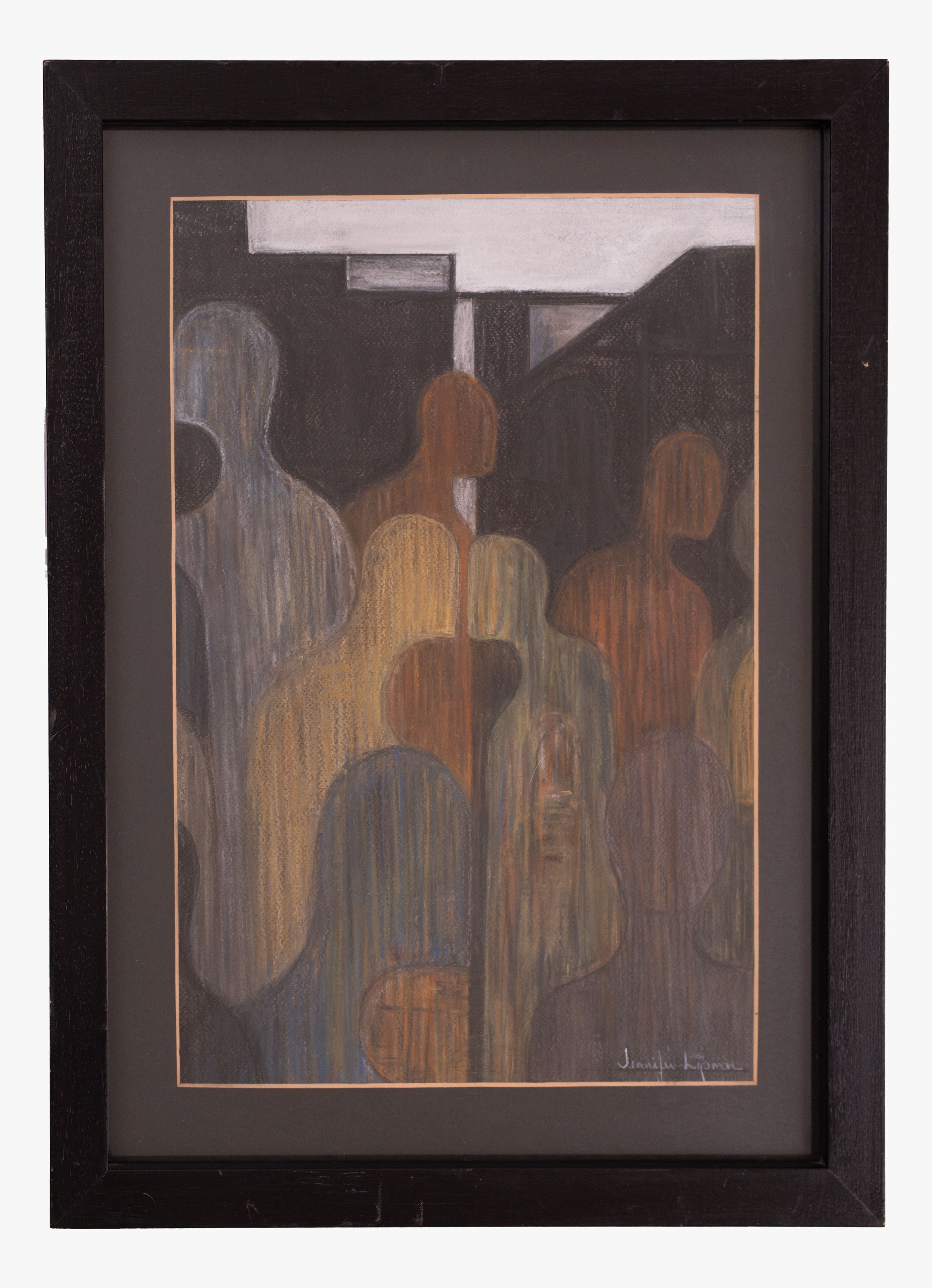 Vibrant Crowd – Unity in Abstraction