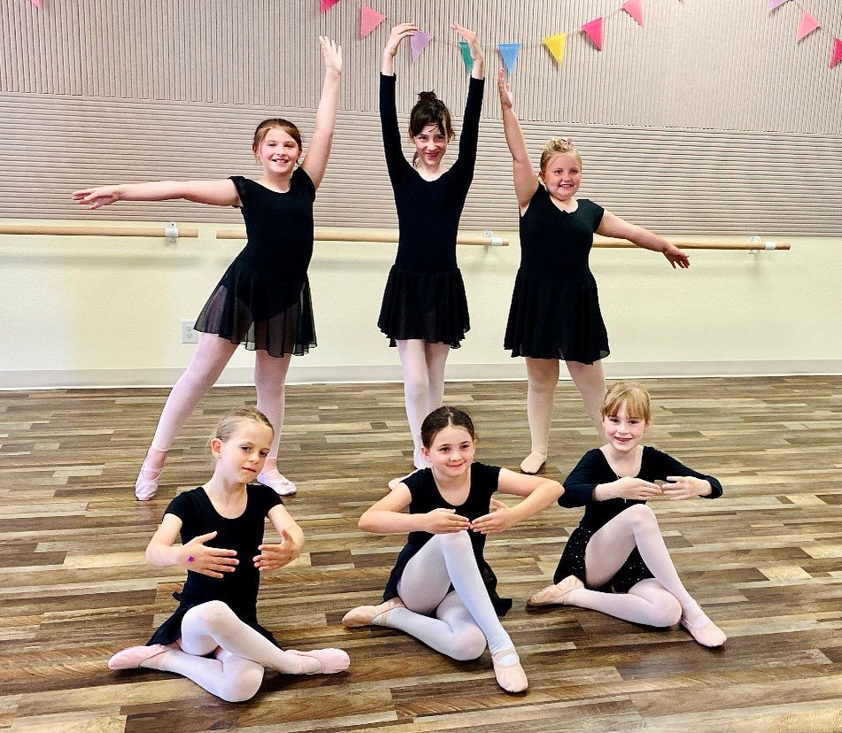 So proud of these hard-working ballerinas. Their dedication to and love for ballet shines through every class, and I can&rsquo;t wait to see them perform at our recital! Tickets are still available at buy.tututix.com/mssabrinasdanceacademy

💙🩷💛
