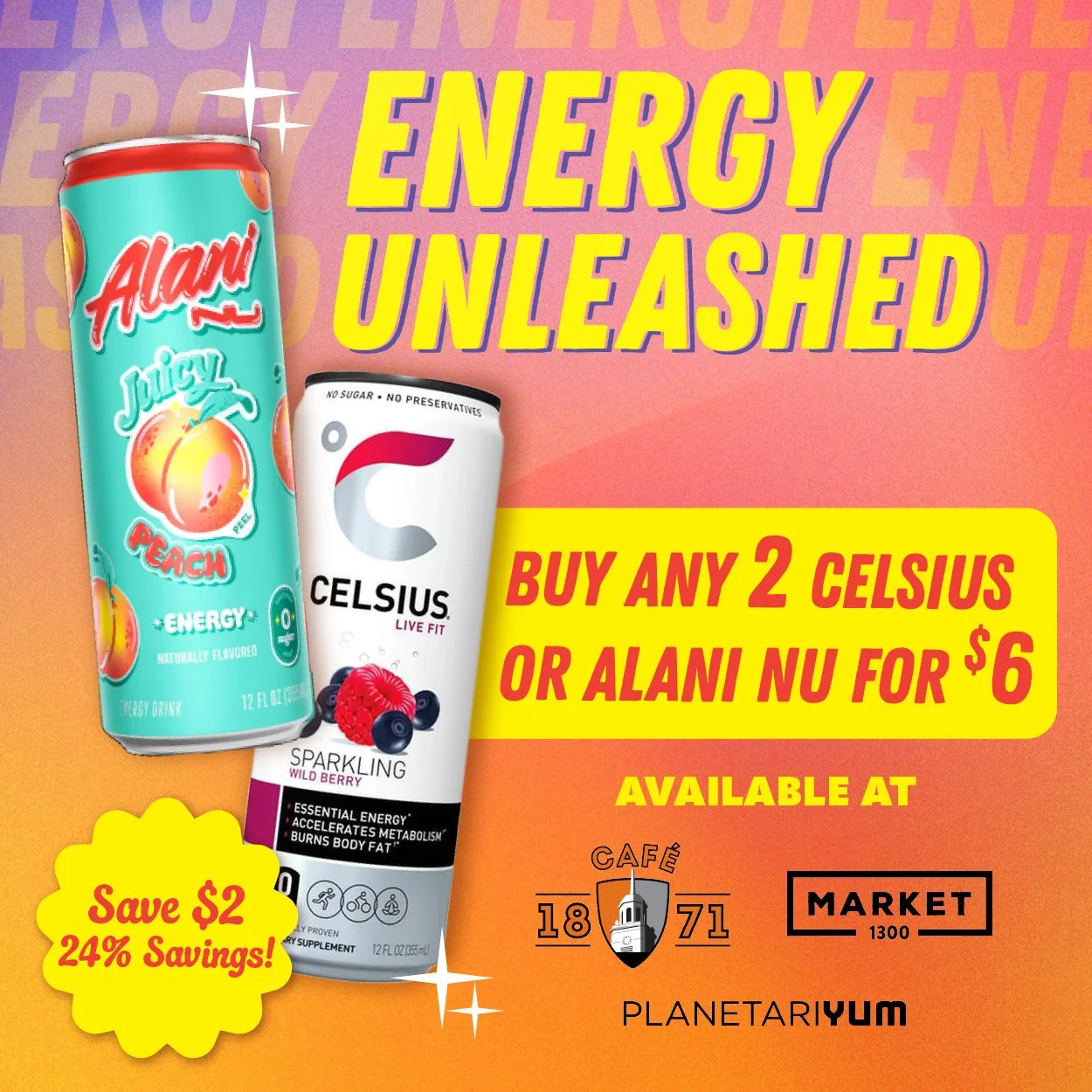 Energy Unleashed Promo, Instagram Post