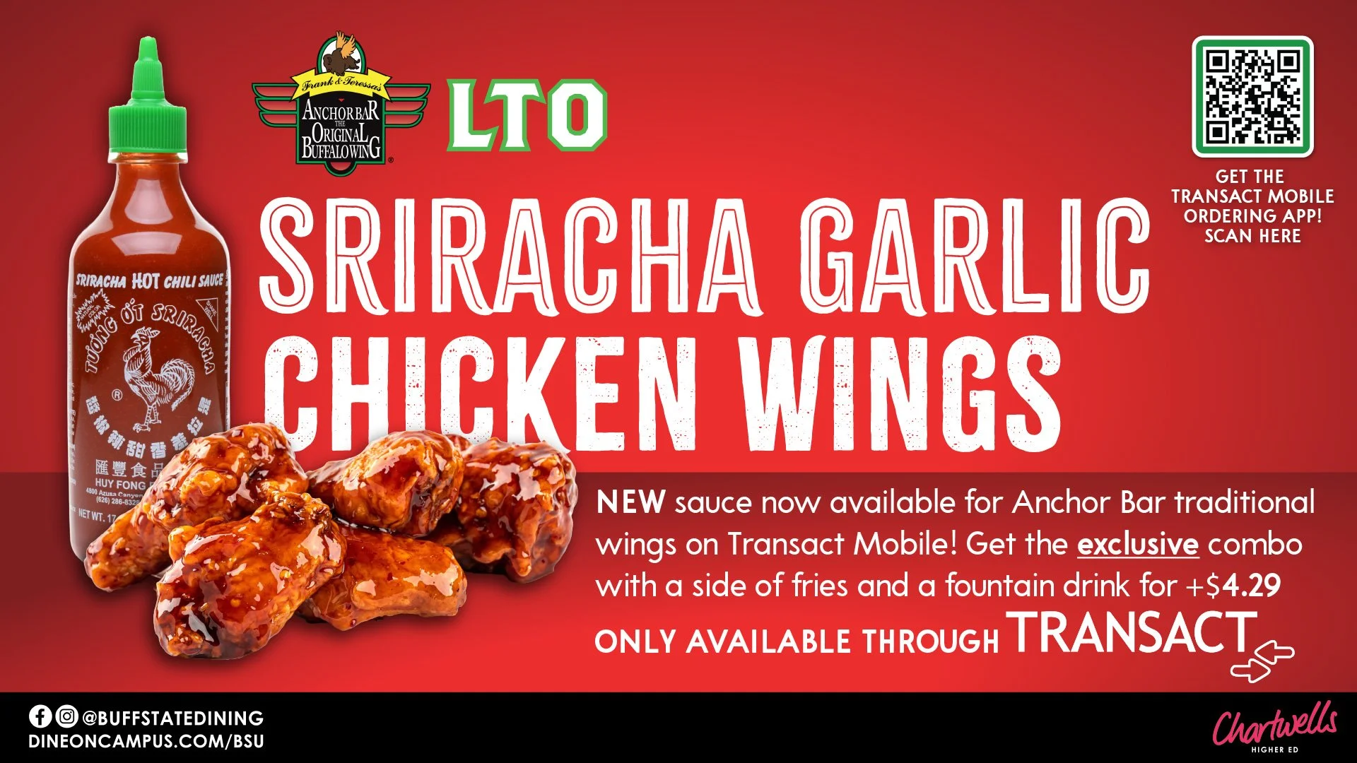 Anchor Bar LTO, Digital Screen