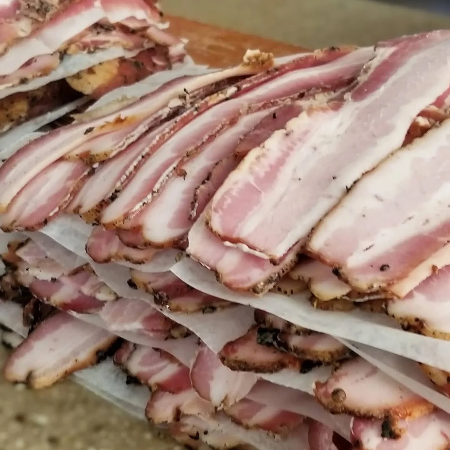 Back when I used to slice all the bacon before freezing.