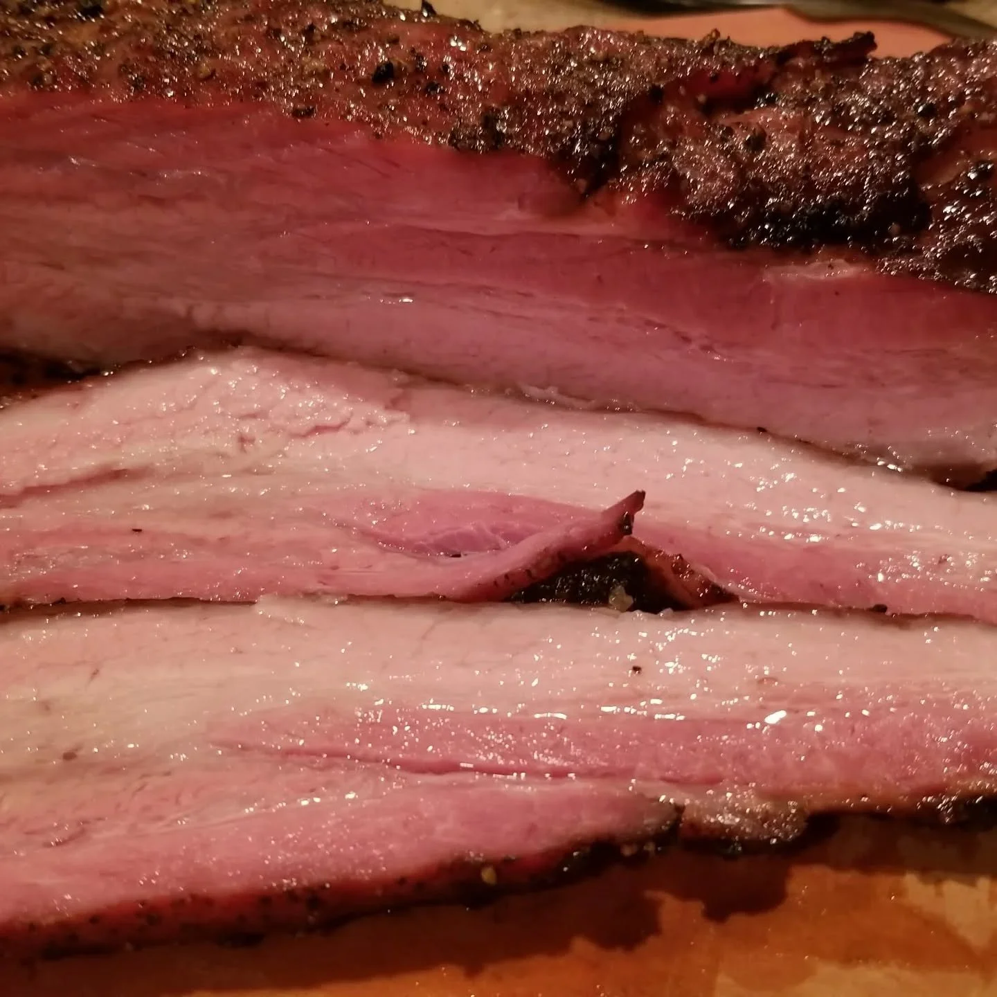 Mmmmm bacon. Best right off the smoker.