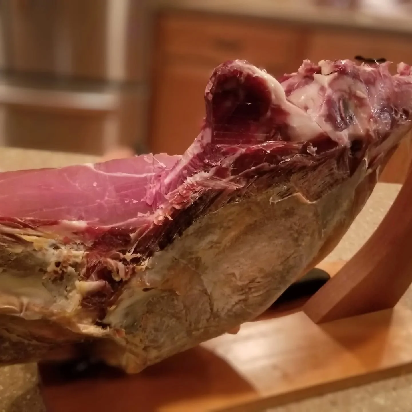 I gave the Jamon the good ol' college try.