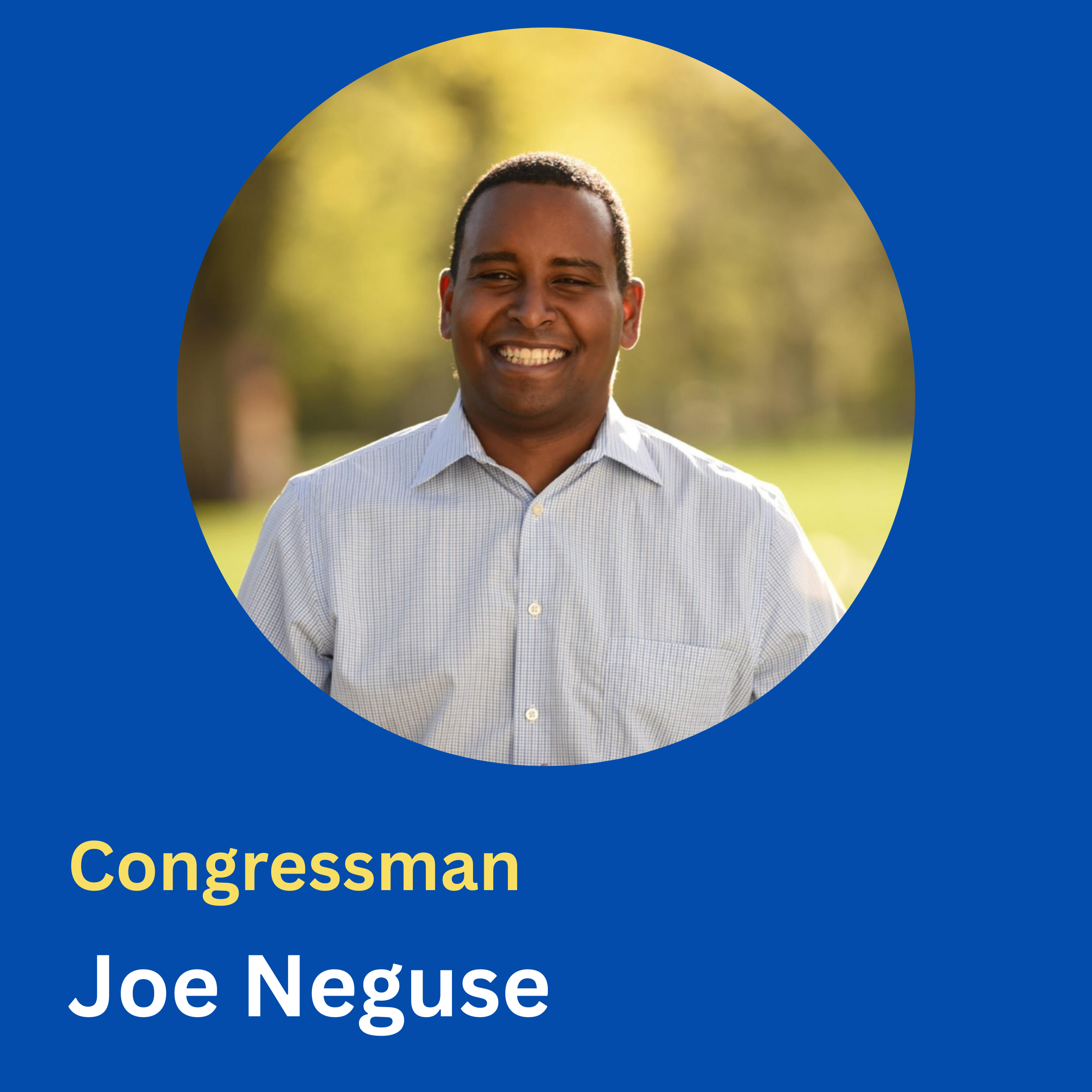 Congressman Joe Neguse