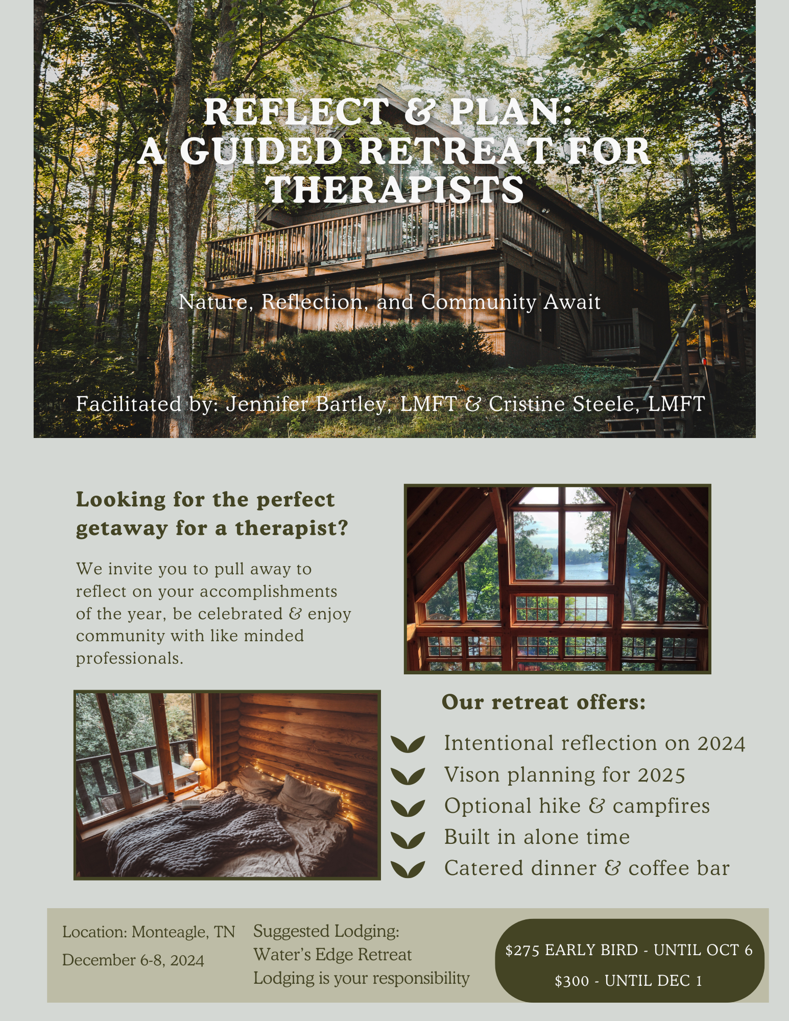 Reflect & Plan: A Guided Retreat for Therapists