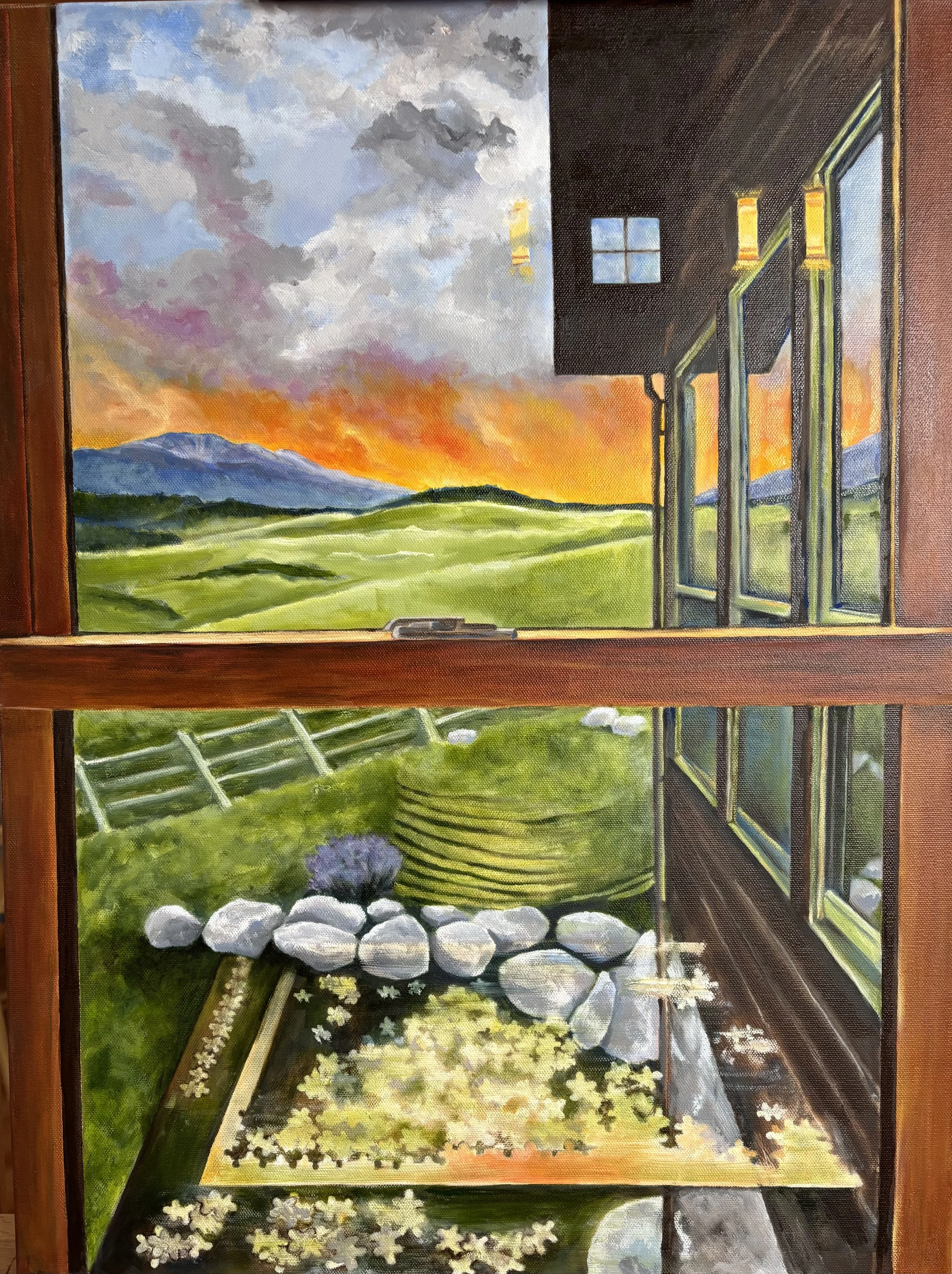 Sunset Magic - Oil 24" x 18"