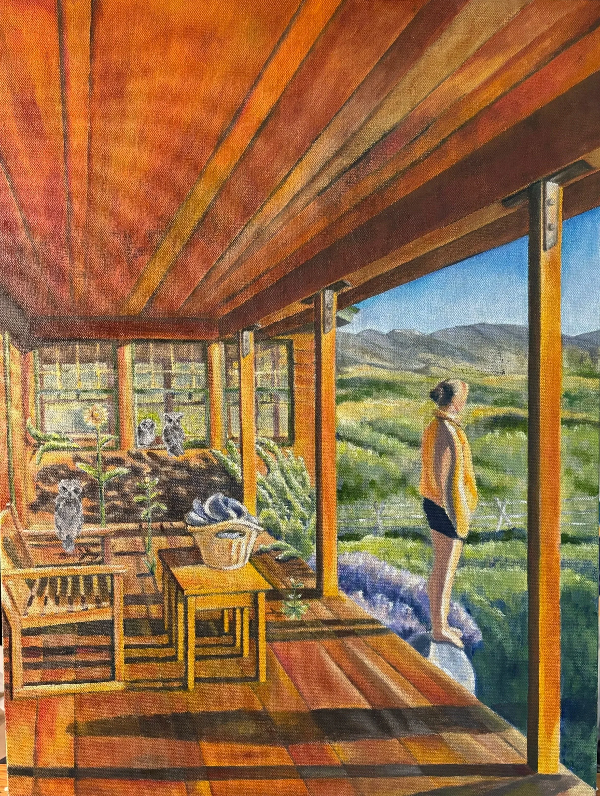 Last Light - Oil 18" x 24"