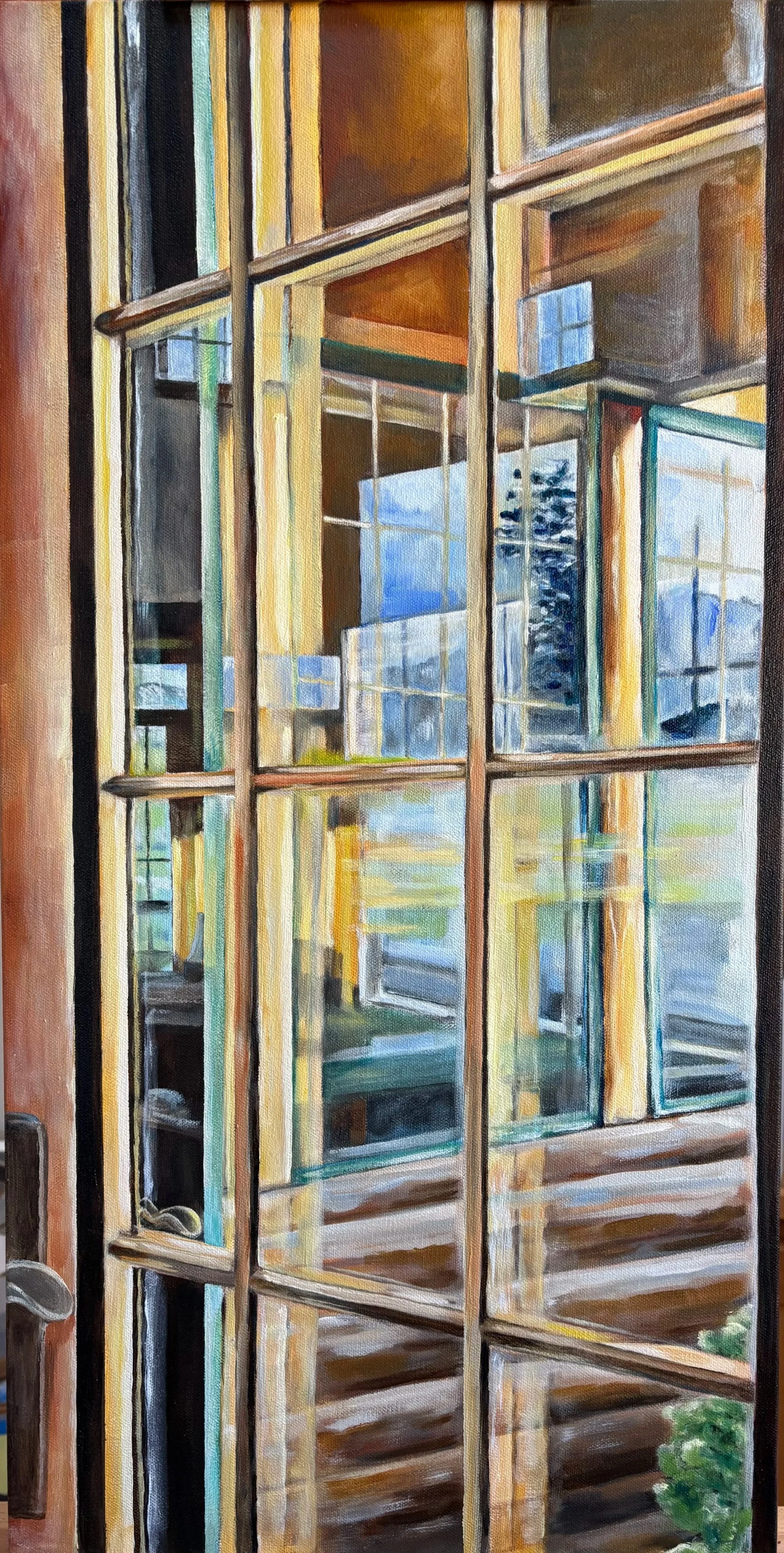 Reflections - Oil 15" x 30"