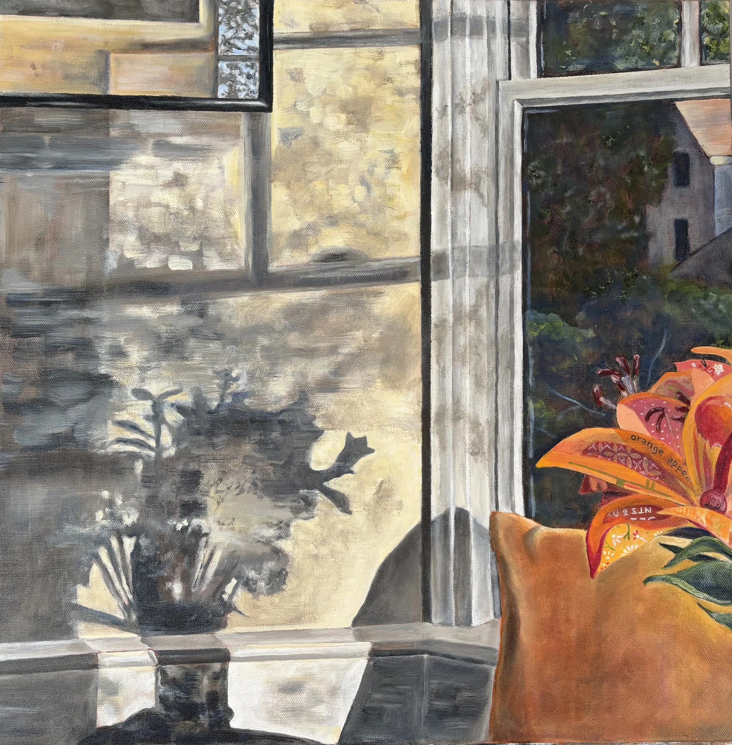 Morning Shadow - Oil 20" x 20"