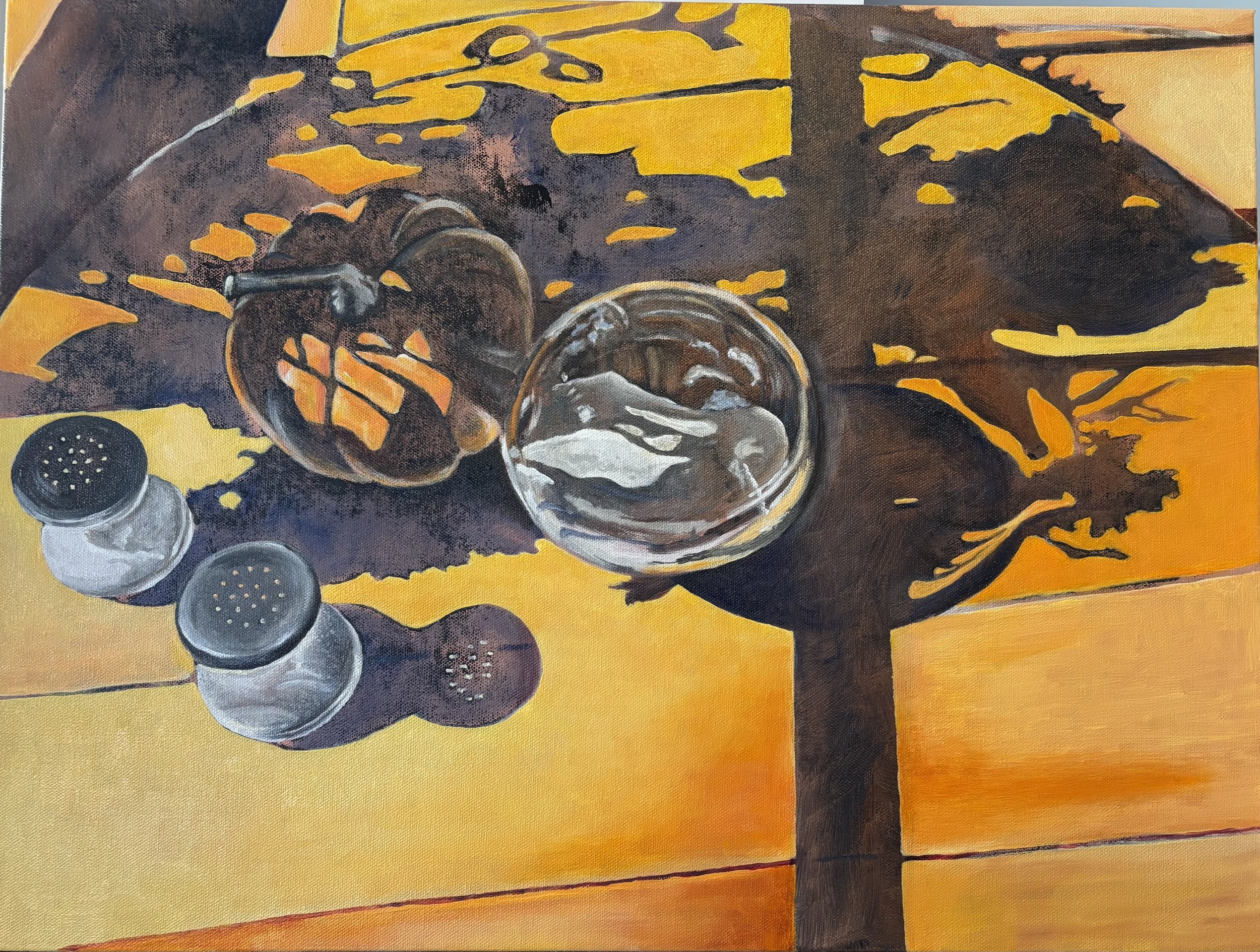 Surprise Shadows - Oil 18" x 24"