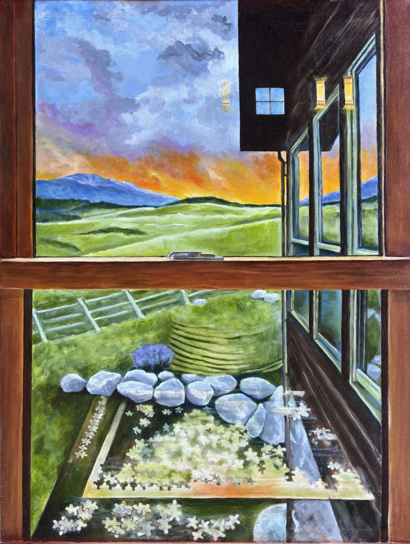 Sunset Magic - Oil 24" x 18"