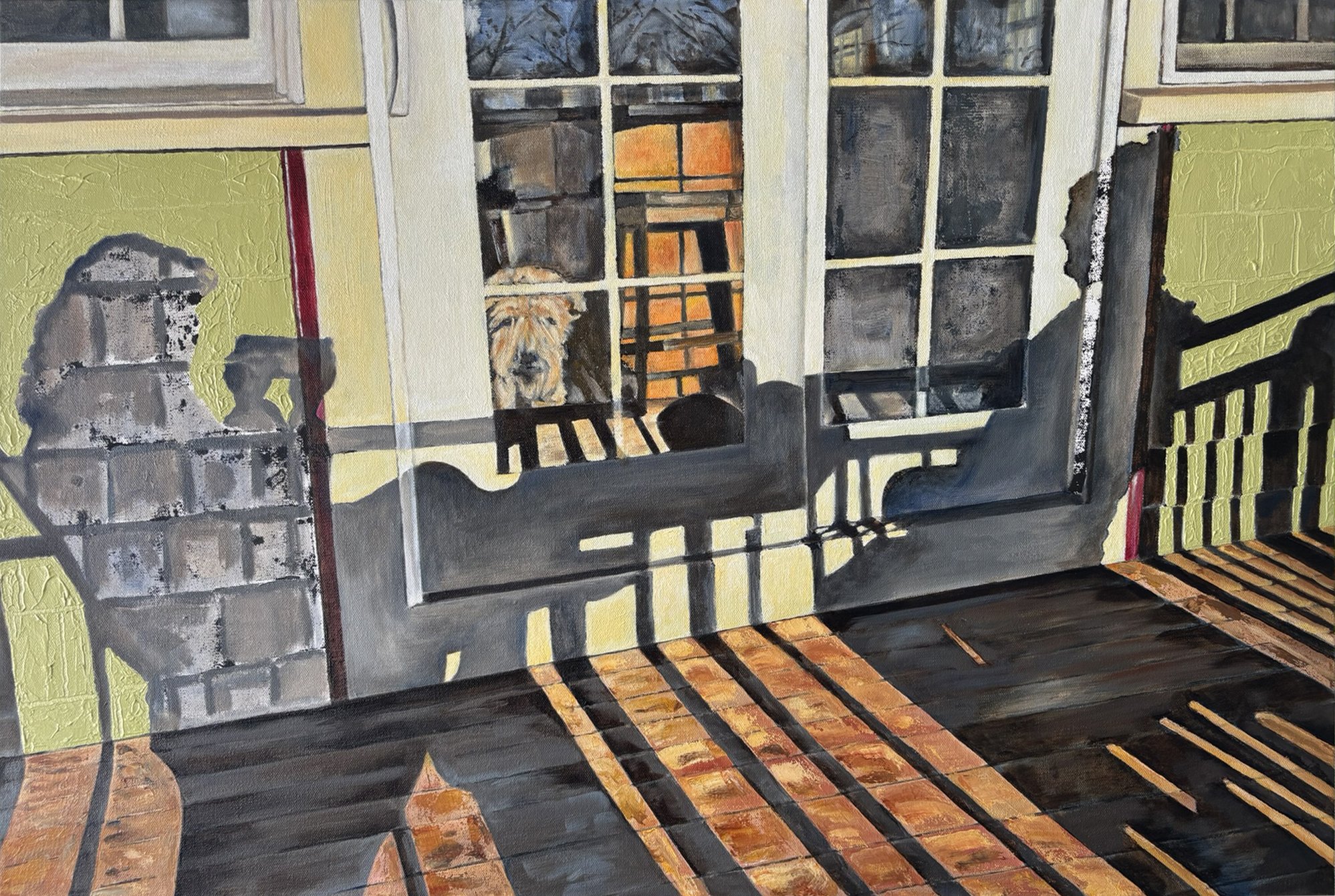 Evening Light - Oil 24" x 36"