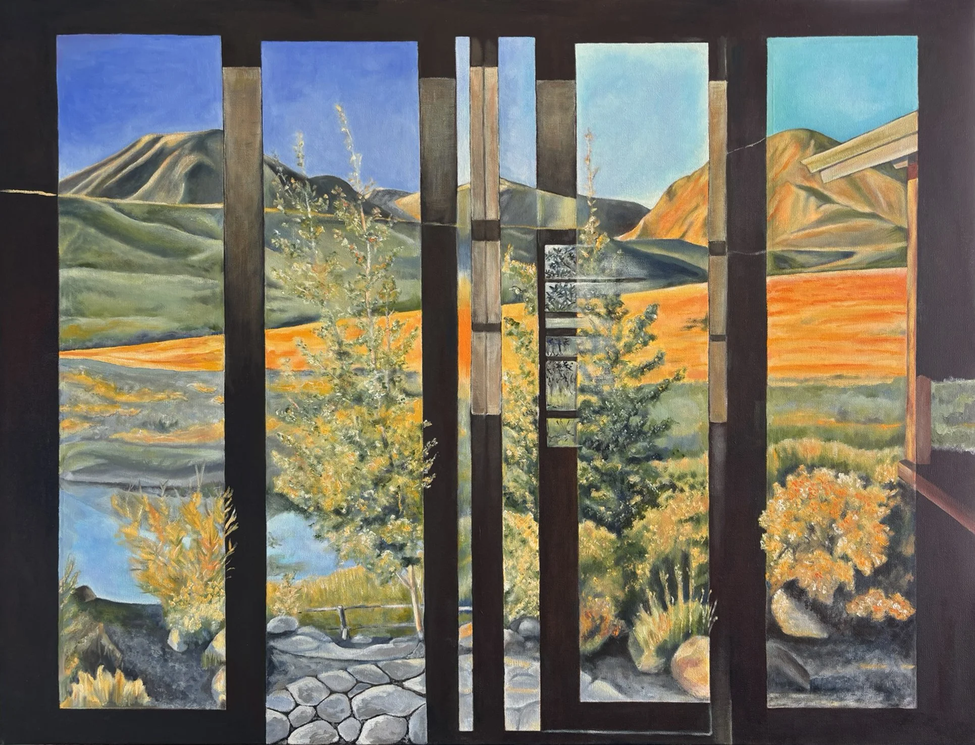 The View - Oil 30" x 40"