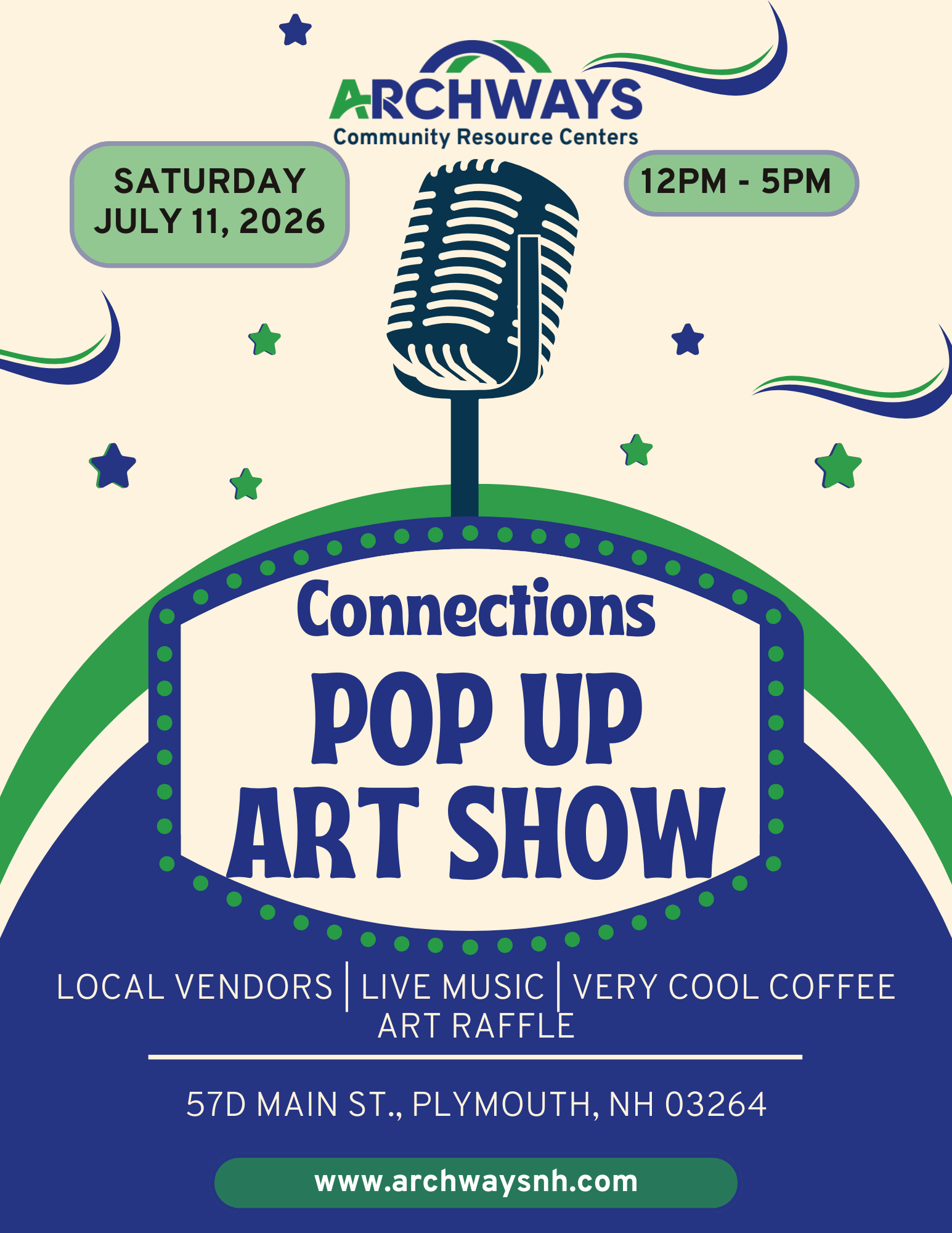Connections Pop Up Art Show