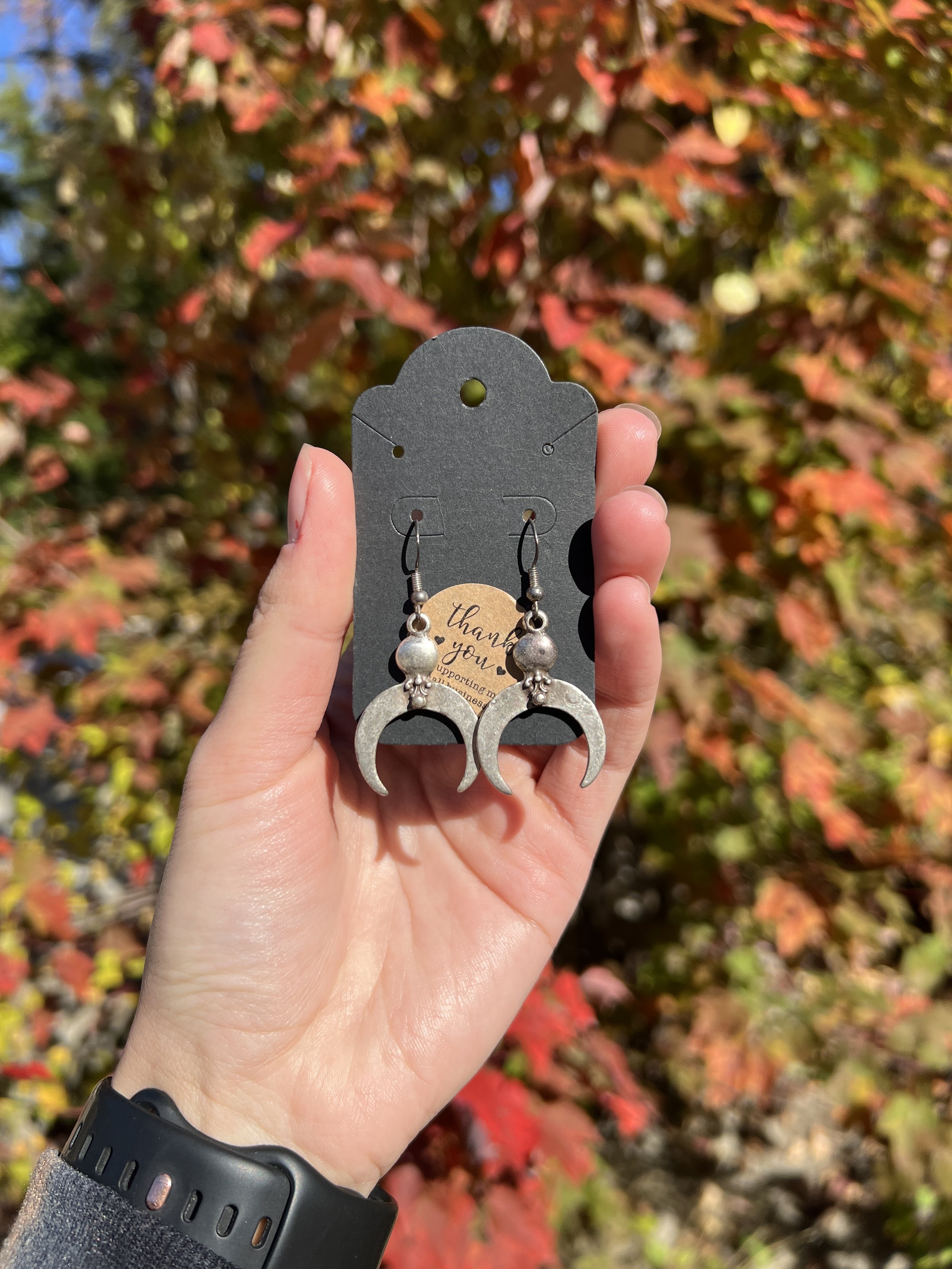 Vintage Moon Earrings