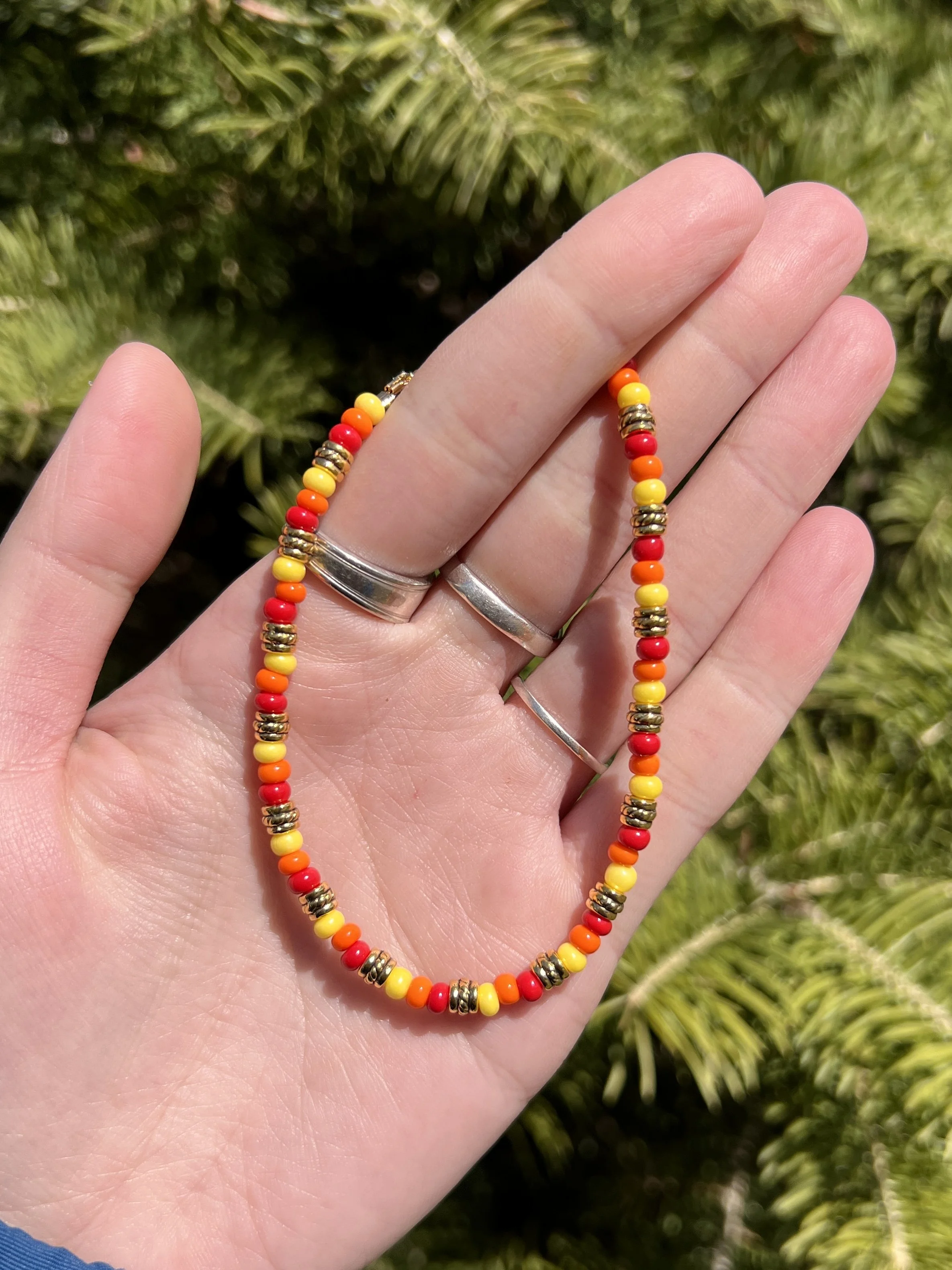 Sunset Seed Beads