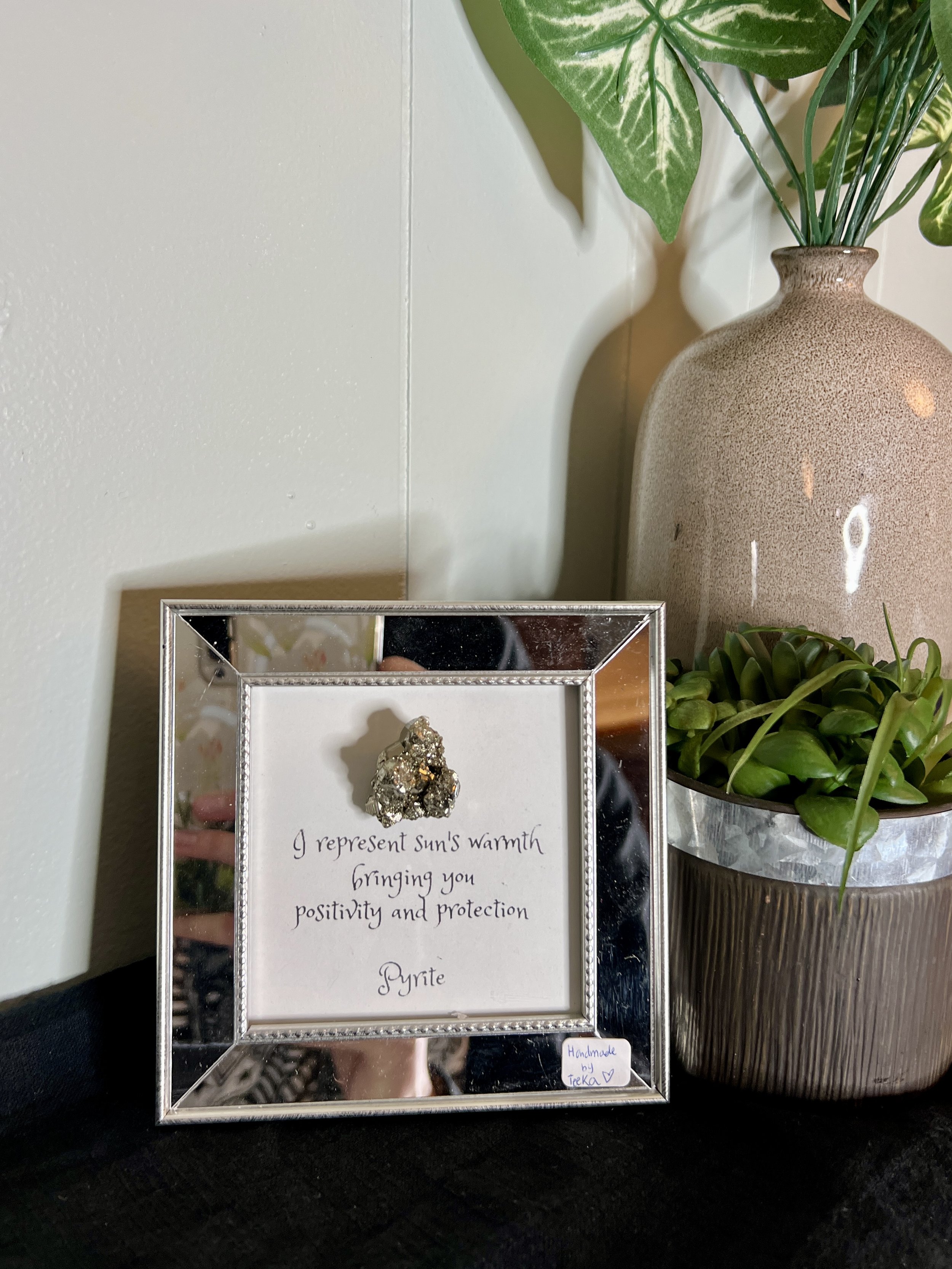 Pyrite Sun Frame
