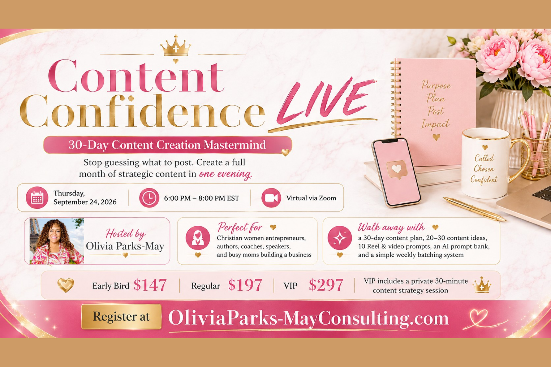 Content Confidence Live Virtual